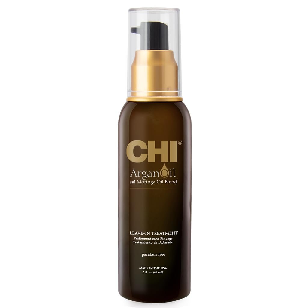 CHI Argan Oil Leave In Treatment, Argan Plus Moringa Oil, 3 Oz