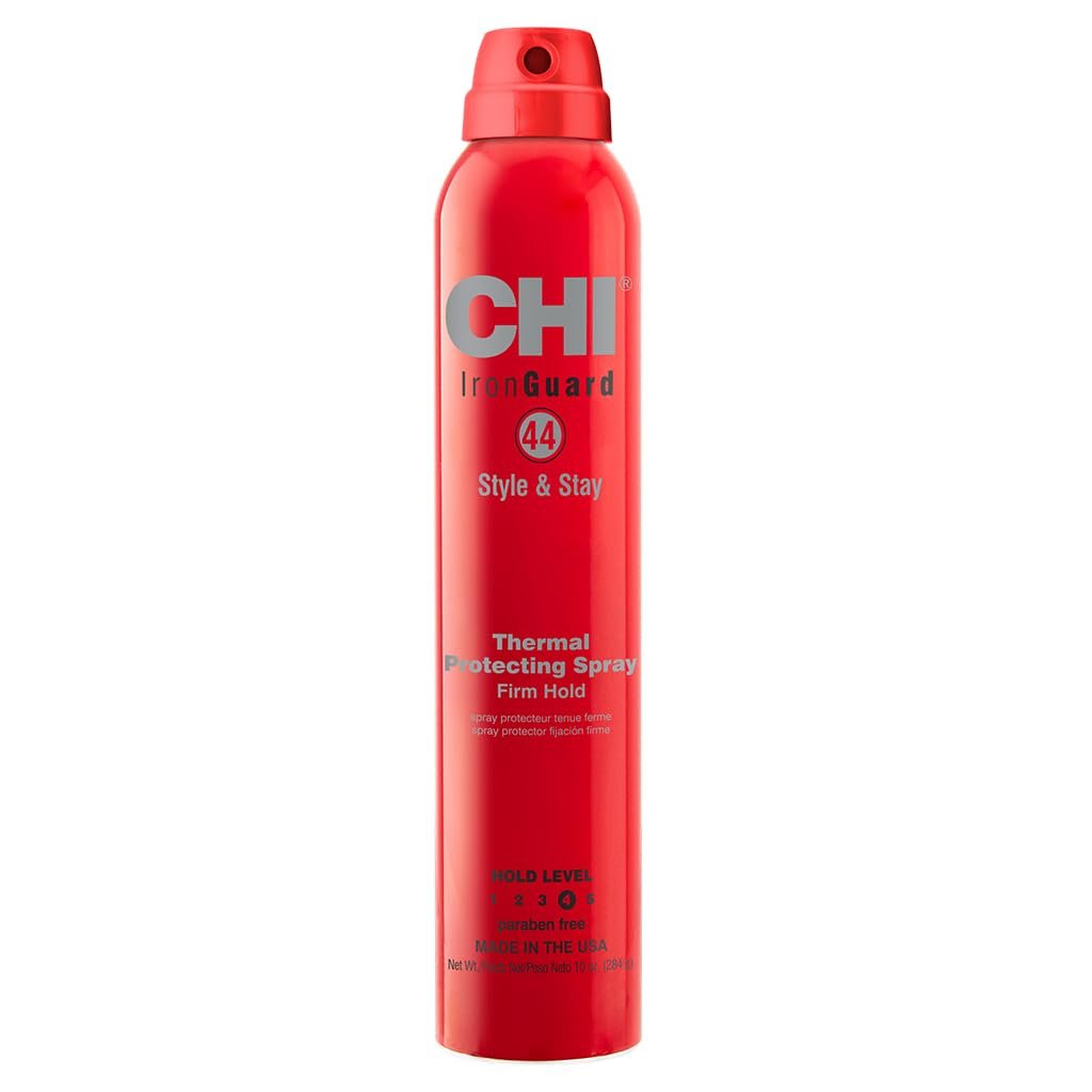 CHI 44 Iron Guard Style & Stay Firm Hold Protecting Spray, 10 Oz