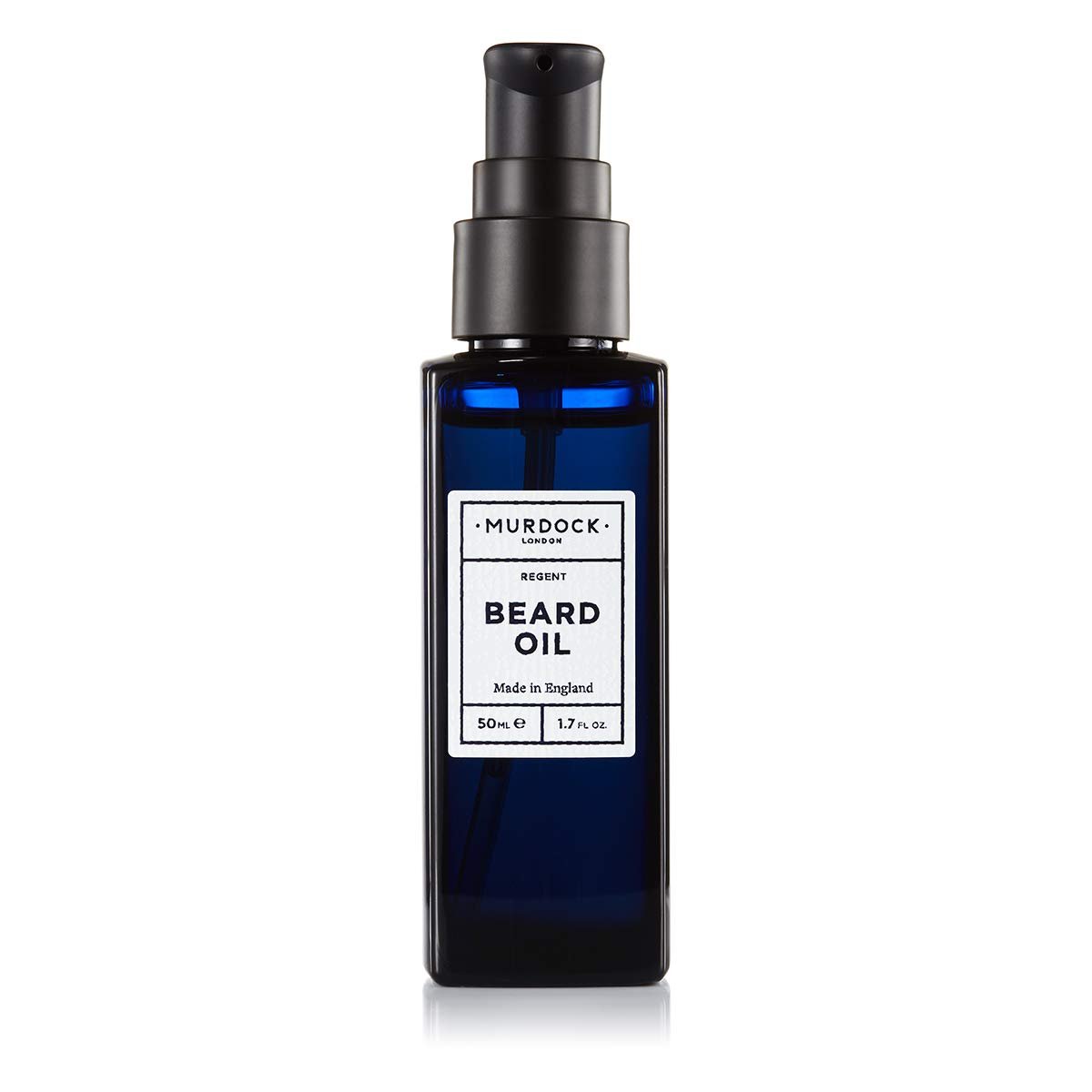 Murdock London Beard Oil for Men – Natural Scent Beard Oil for Healthy growth & Nourishment – Provides Glossy finish – 50 ml