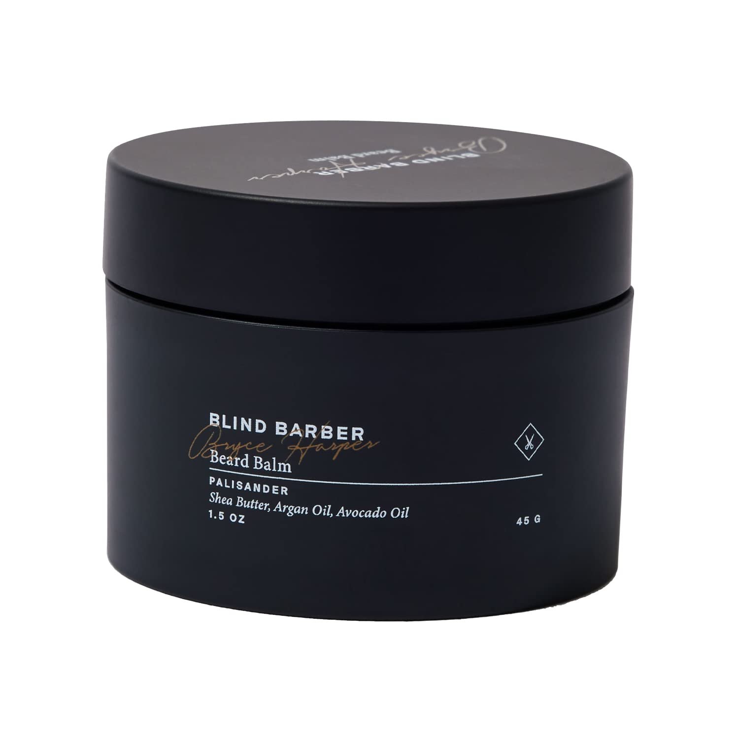 Blind Barber Bryce Harper Beard Balm – Moisturizing Facial Hair Wax with Beeswax, Jojoba & Avocado Seed Oils for Men (1.5oz / 45g)