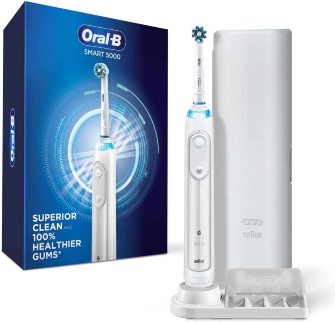 Oral-B Smart 5000 Electric Toothbrush, White