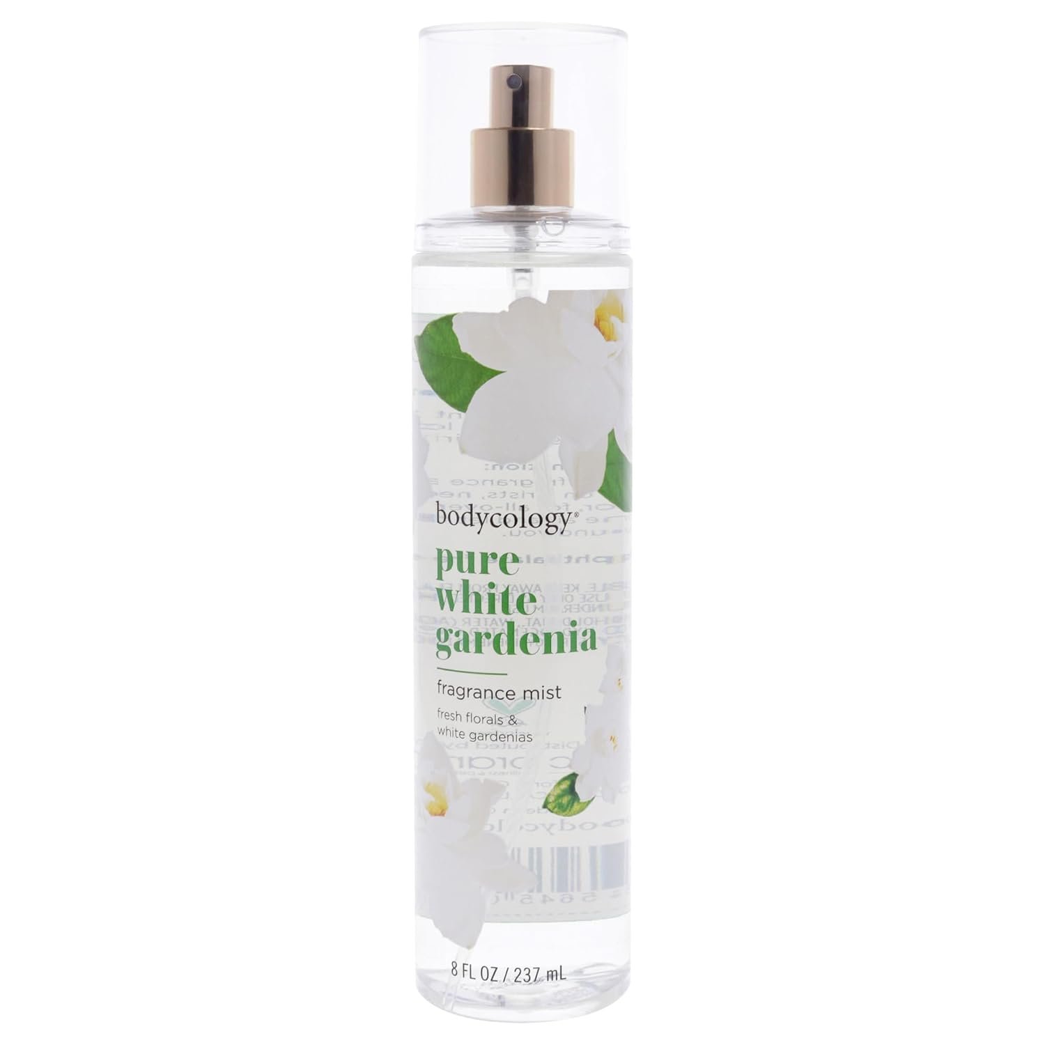 Bodycology Long-Lasting Fragrance Body Mist, Pure White Gardenia, 8 fl oz