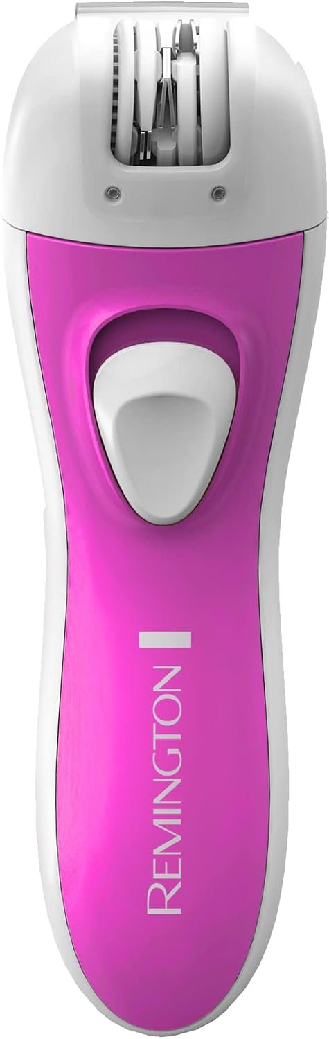 Remington Smooth and Silky Facial Epilator, Pink, Long-Lasting Hair Removal