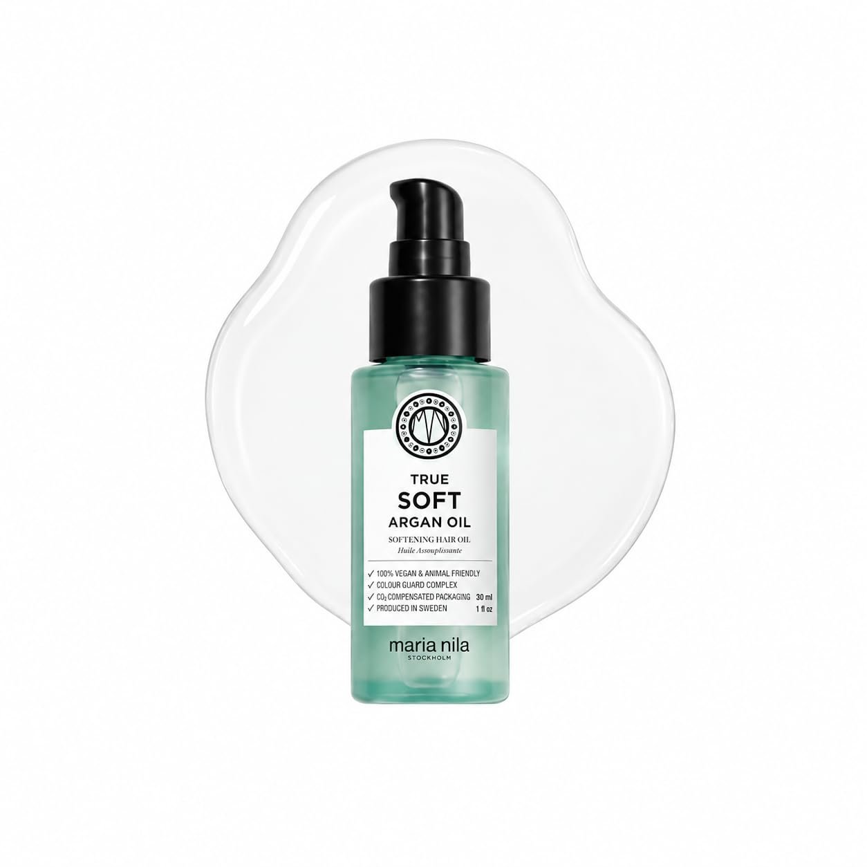 Maria Nila True Soft Argan Oil – Moisturizes Dry Hair and Tames Frizz
