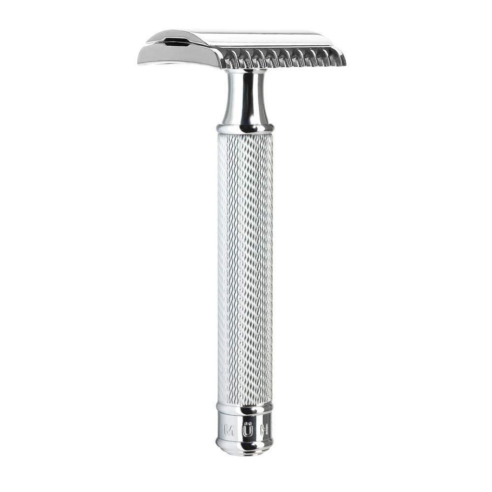 MÜHLE TRADITIONAL R41 Double Edge Safety Razor (Open Comb) For Men – Perfect for Every Day Use, Barbershop Quality Close Smooth Shave