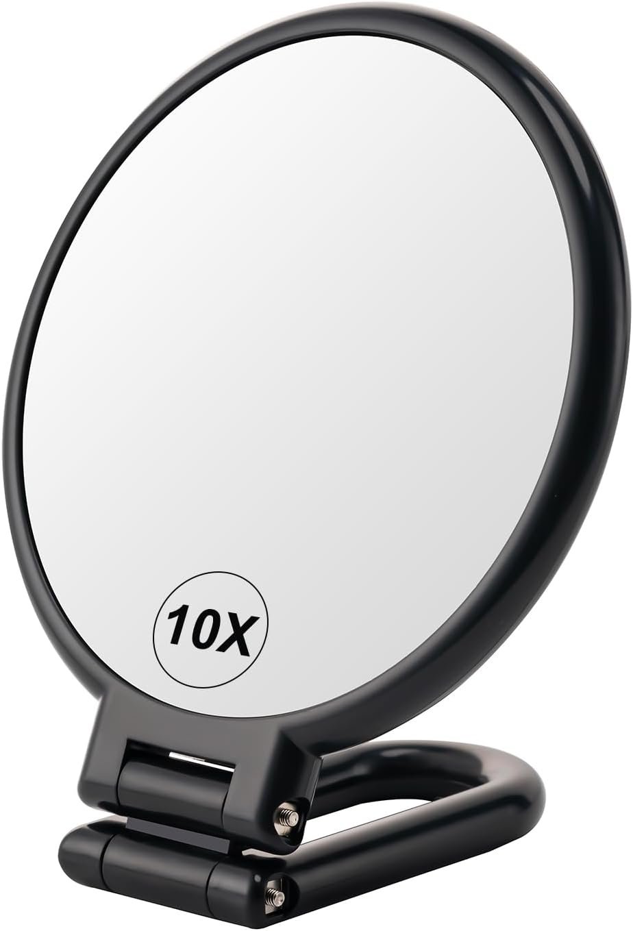 10X Magnifying Mirror, Double Side Handheld Mirror, Travel Makeup Mirror