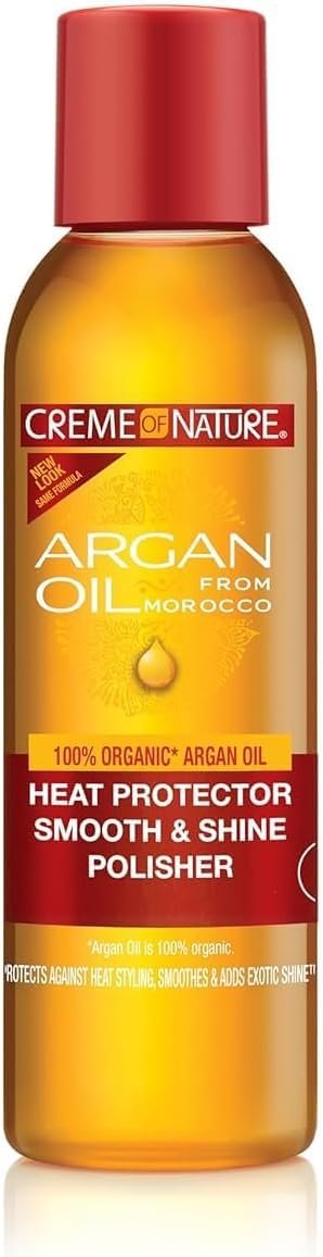 Creme of Nature Argan Oil From Morocco Heat Protector Smooth, 4 fl oz
