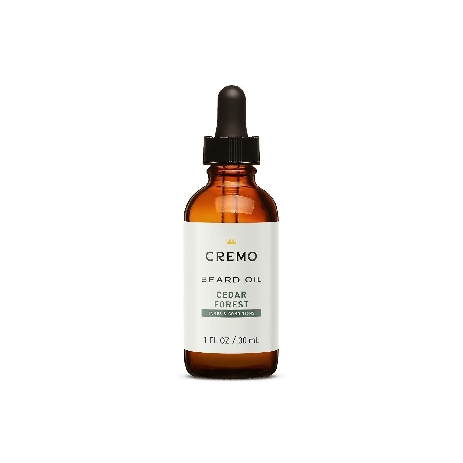 Cremo Beard Oil for Men, Cedar Forest, 1 Fl Oz