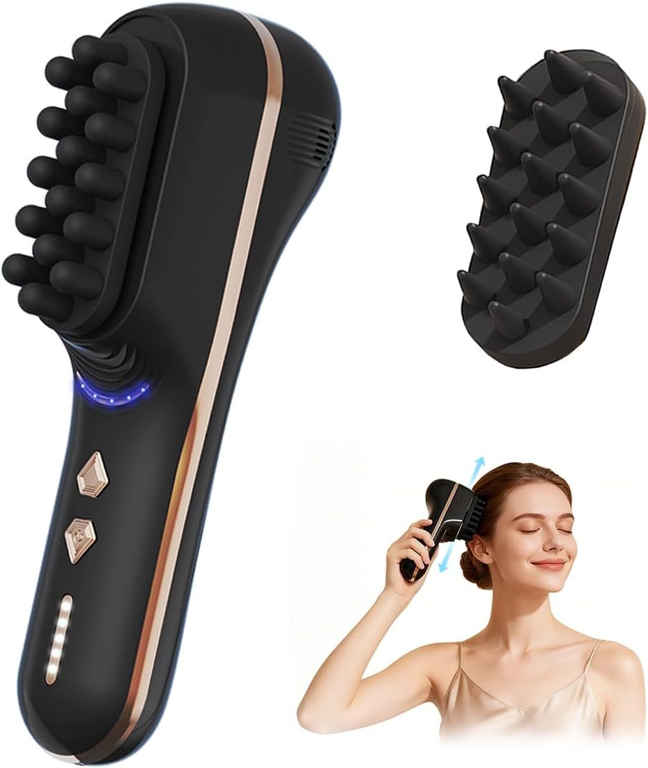 Electric Scalp Massager for Full-Body Relaxation with 5 Speeds