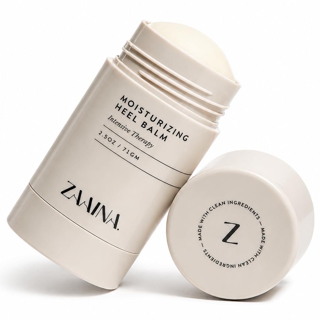 ZAAINA Heel Balm Intensive Stick for Dry Cracked Feet & Callus, 2.5 oz