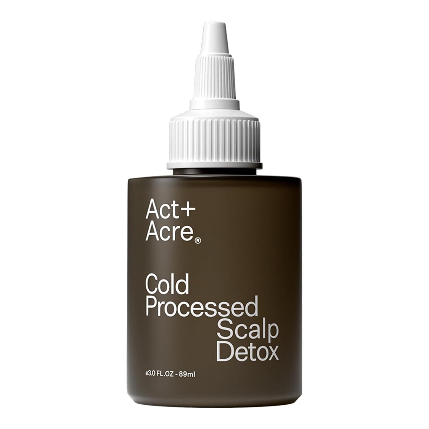 ACT+ ACRE Cold Processed Scalp Detox Oil – Sulfate-Free Care for Flaky, Dry and Itchy Scalp – Promotes Thicker, Fuller-Looking Hair