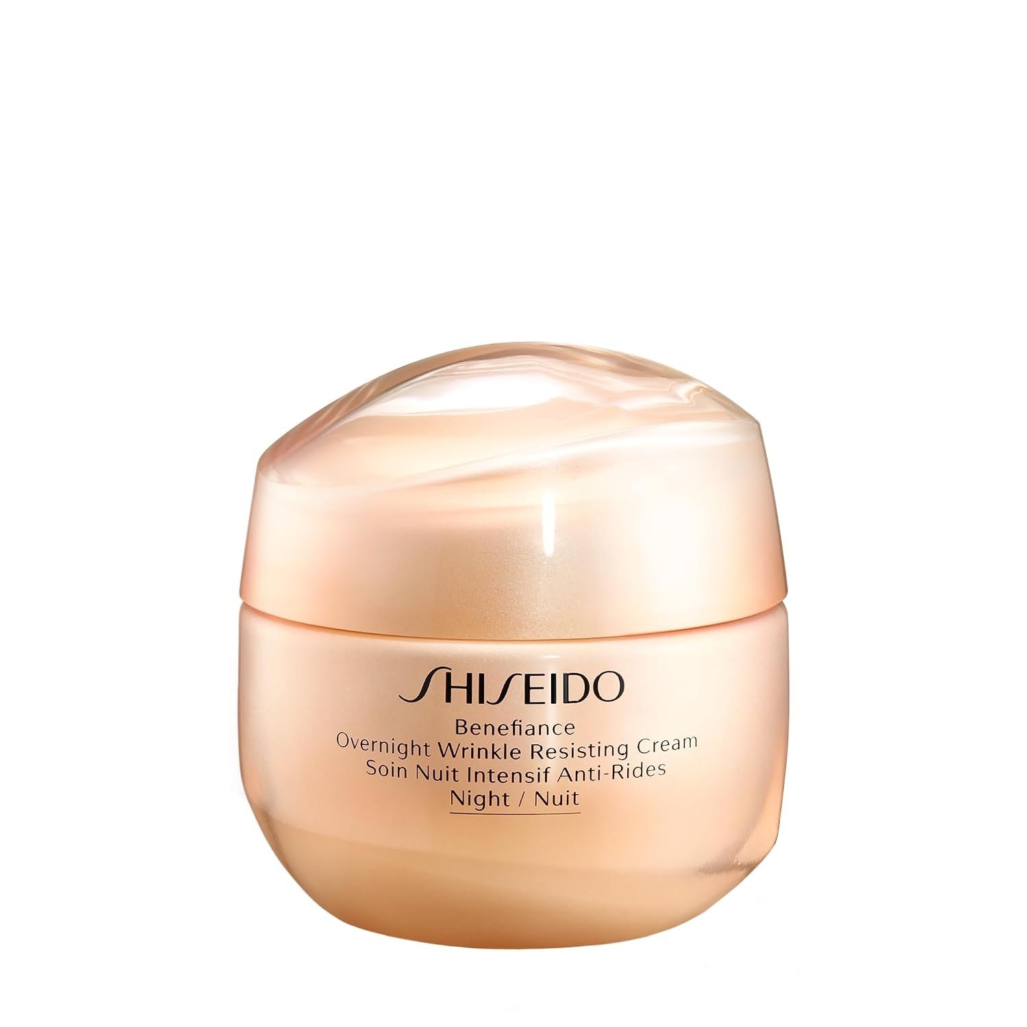 Shiseido Benefiance Overnight Wrinkle Resisting Cream – 50 mL – Anti-Aging Night Cream for Normal to Dry Skin – Visibly Improves Wrinkles for Smooth, Rested Skin