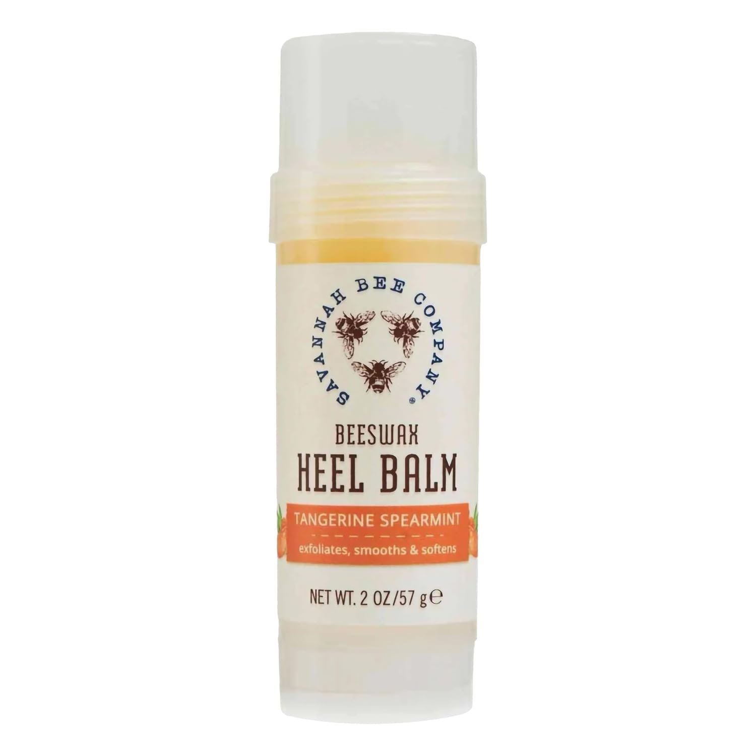 Savannah Bee Company Beeswax Heel Balm Foot Balm for Cracked Heels