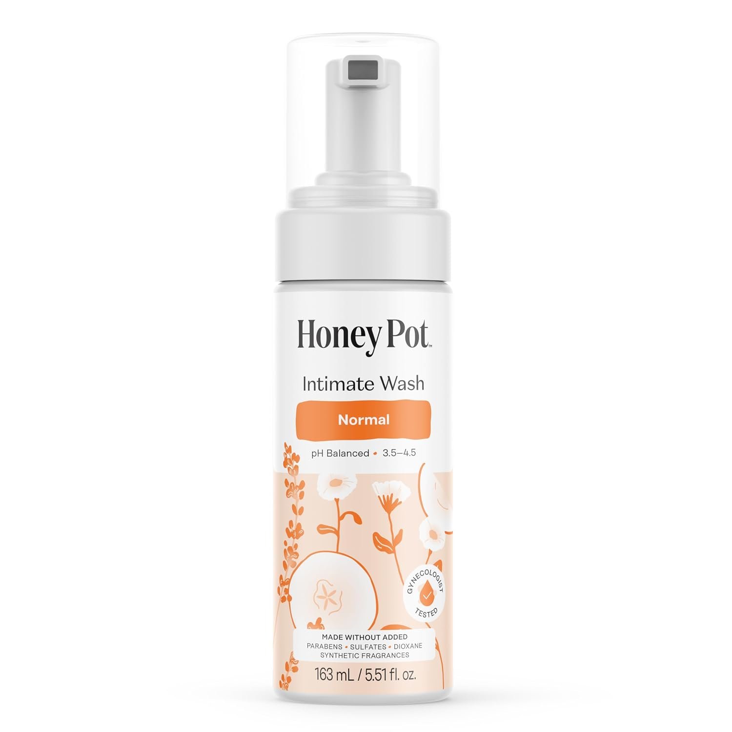 The Honey Pot Company – Feminine Wash – Normal – Herbal Infused, 5.51 Fl Oz