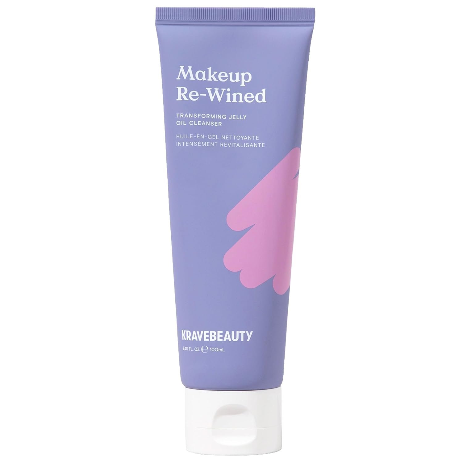 KraveBeauty Makeup Re-Wined Cleansing Oil Makeup Remover, 100 mL