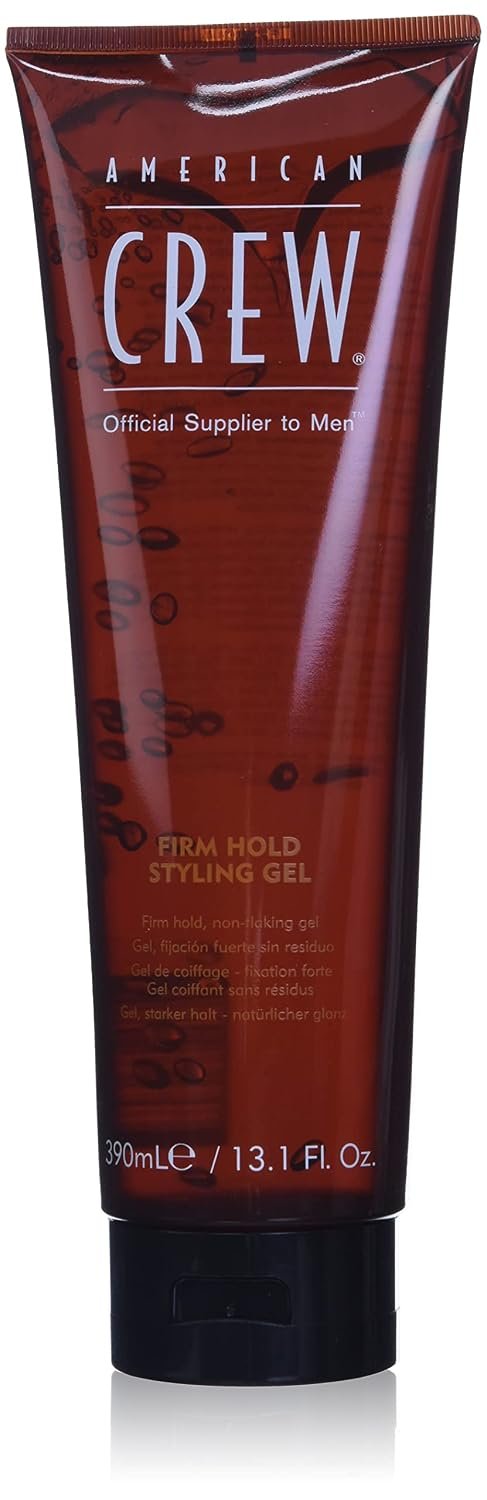 American Crew Men’s Styling Gel, Firm Hold & High Shine, 13.1 fl oz