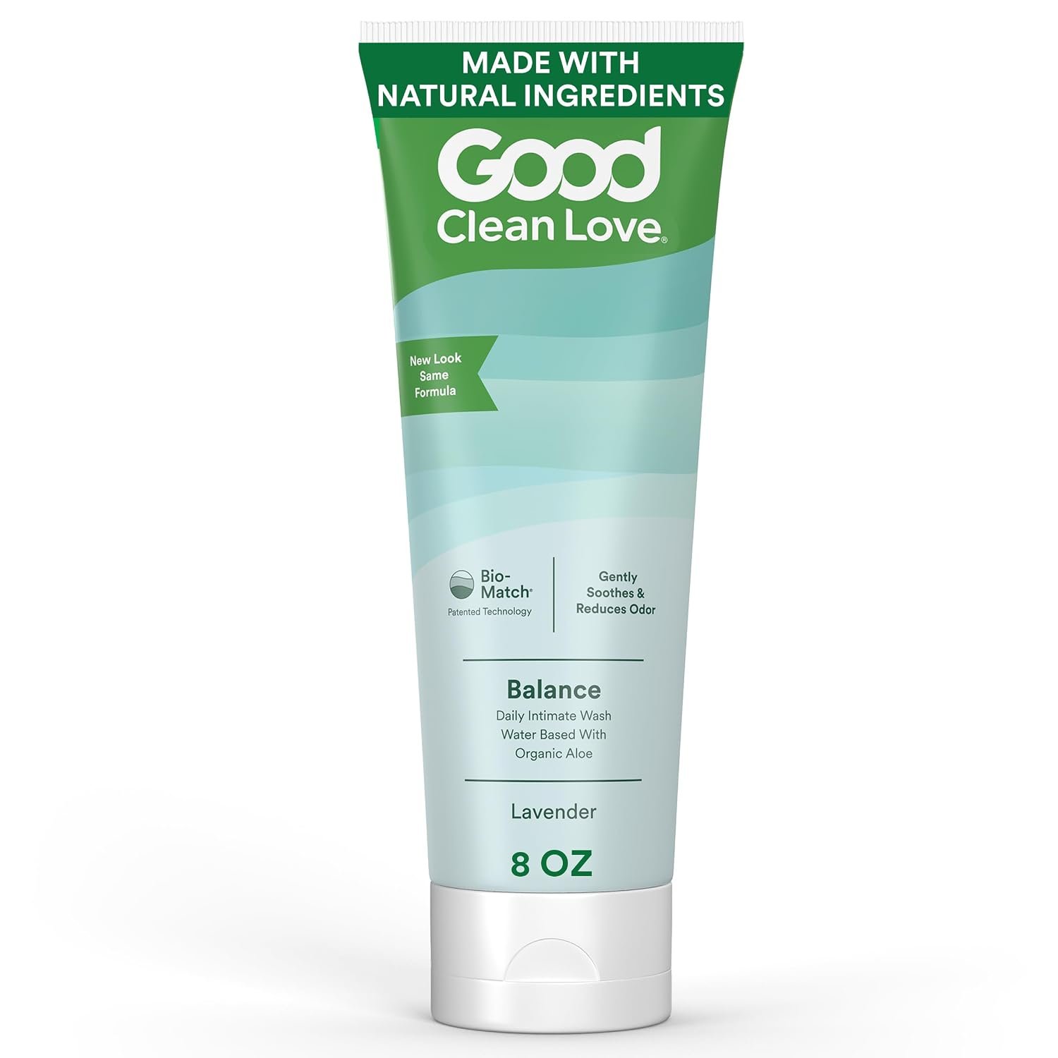 Good Clean Love Balance Feminine Wash, Gentle, pH-Balanced, 8 Oz (1-Pack)