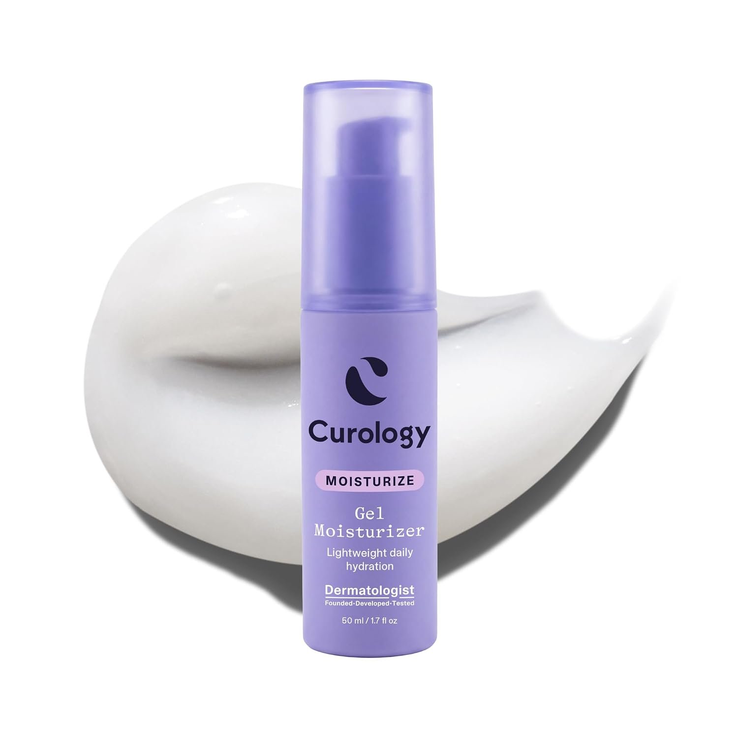 Curology Gel Face Moisturizer, Hyaluronic Acid Lotion for All Skin Types