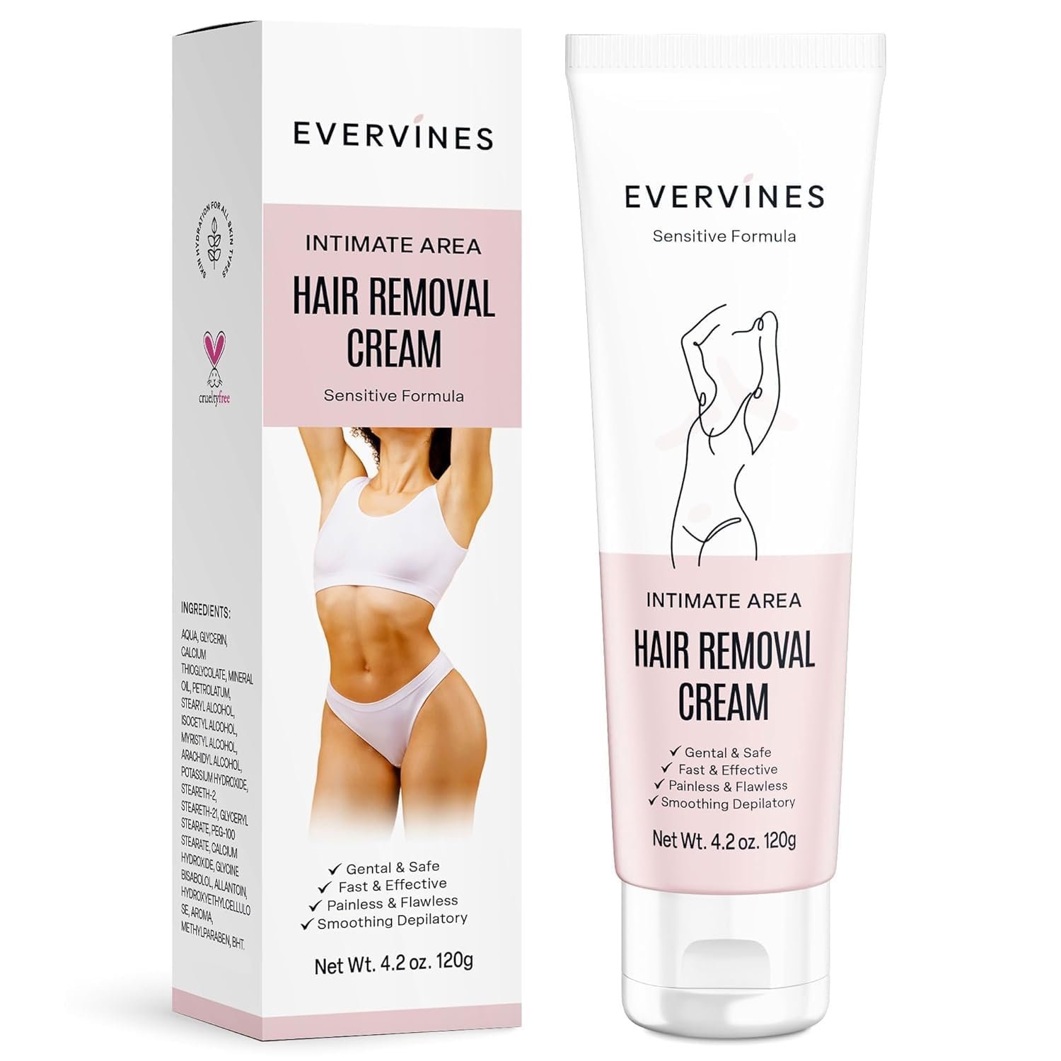Hair Removal Cream for Women 4.2oz