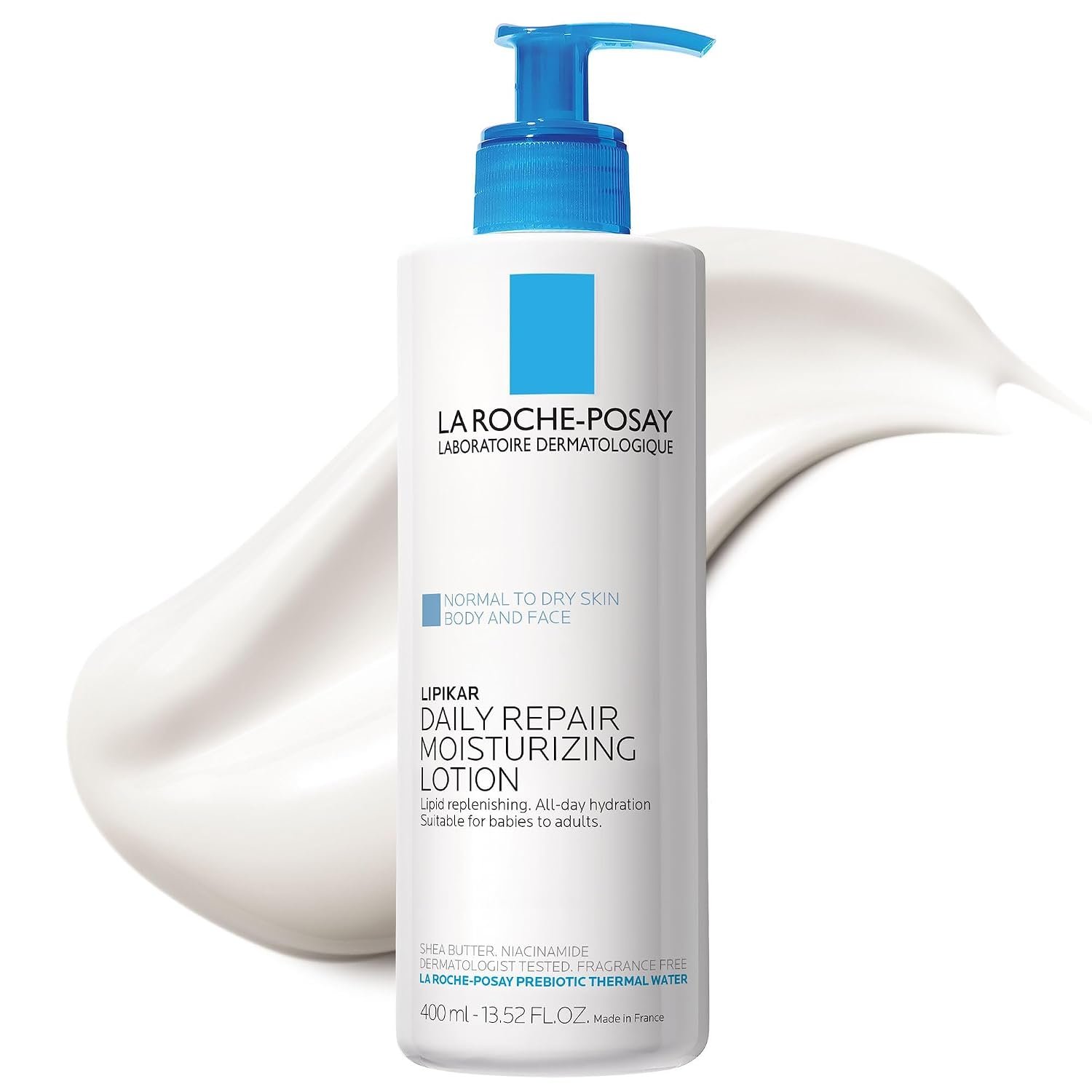 La Roche-Posay Lipikar Moisturizing Body Lotion for Dry Skin, Shea Butter