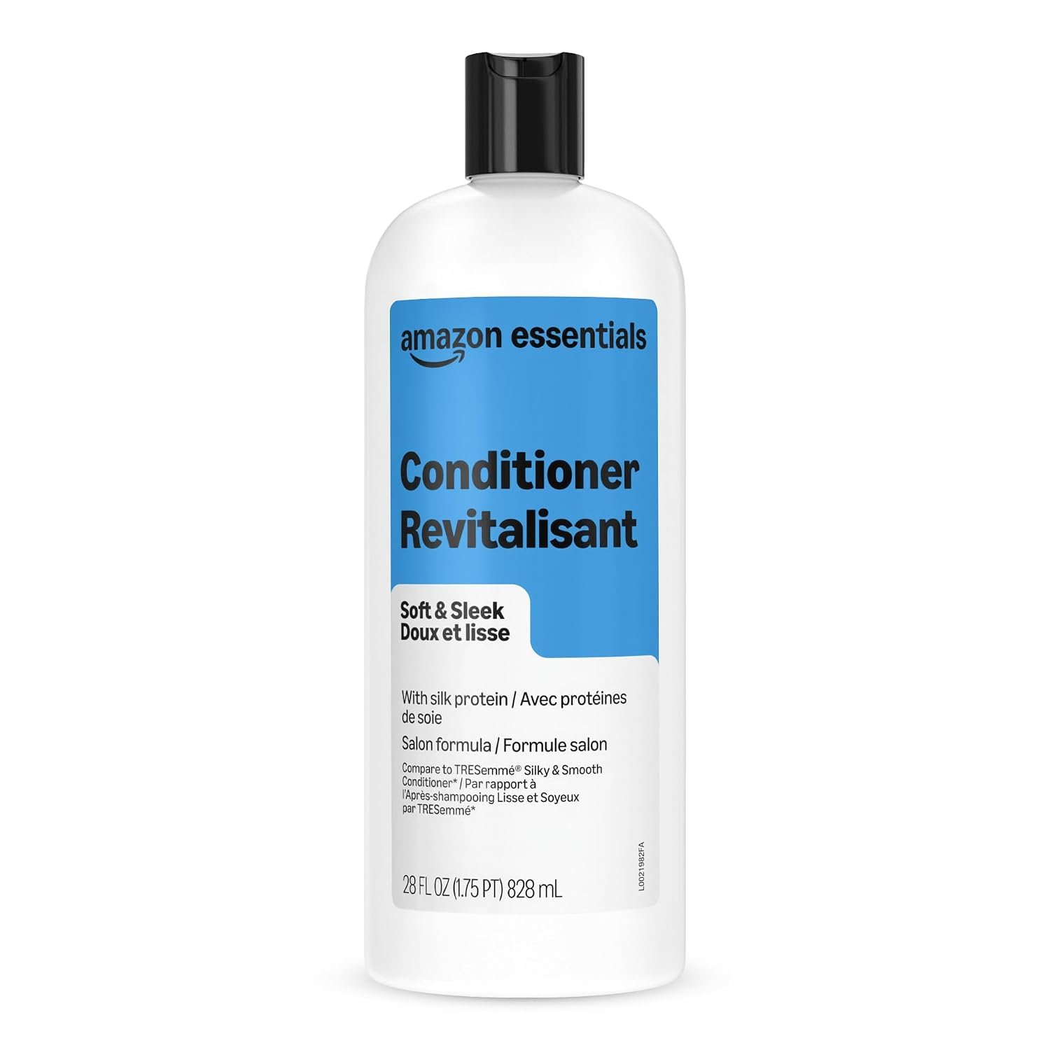Amazon Essentials Soft & Sleek Conditioner for Dry or Damaged Hair, 28 Fluid Ounce (Previously Amazon Basics)