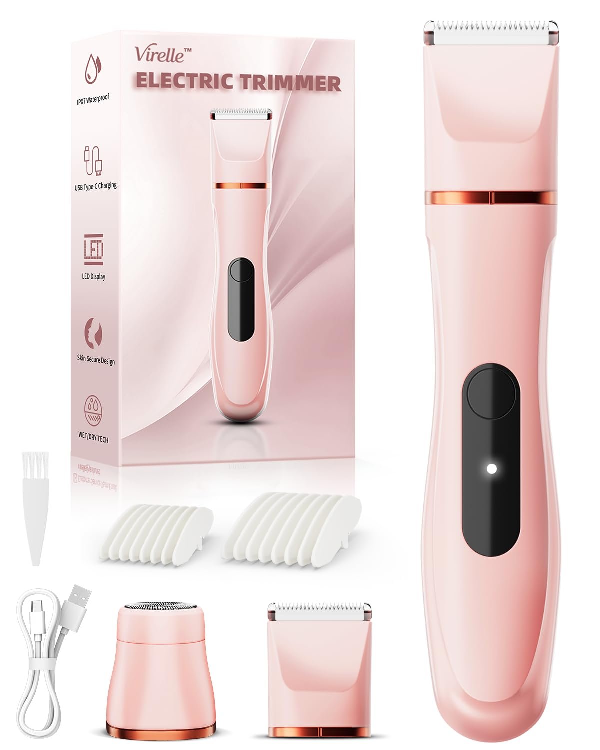 Bikini Trimmer for Women – Electric Razors for Women, Hair Removal Epilator