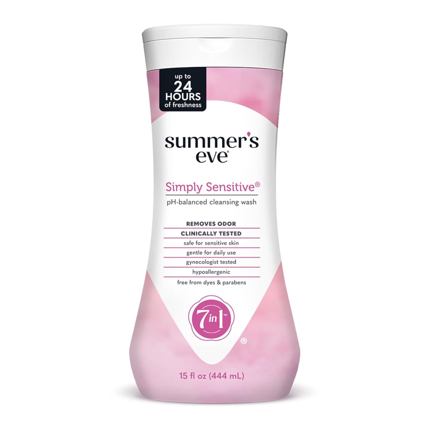 Summer’s Eve All-Over Daily Feminine Wash, Simply Sensitive, 15 Fl Oz