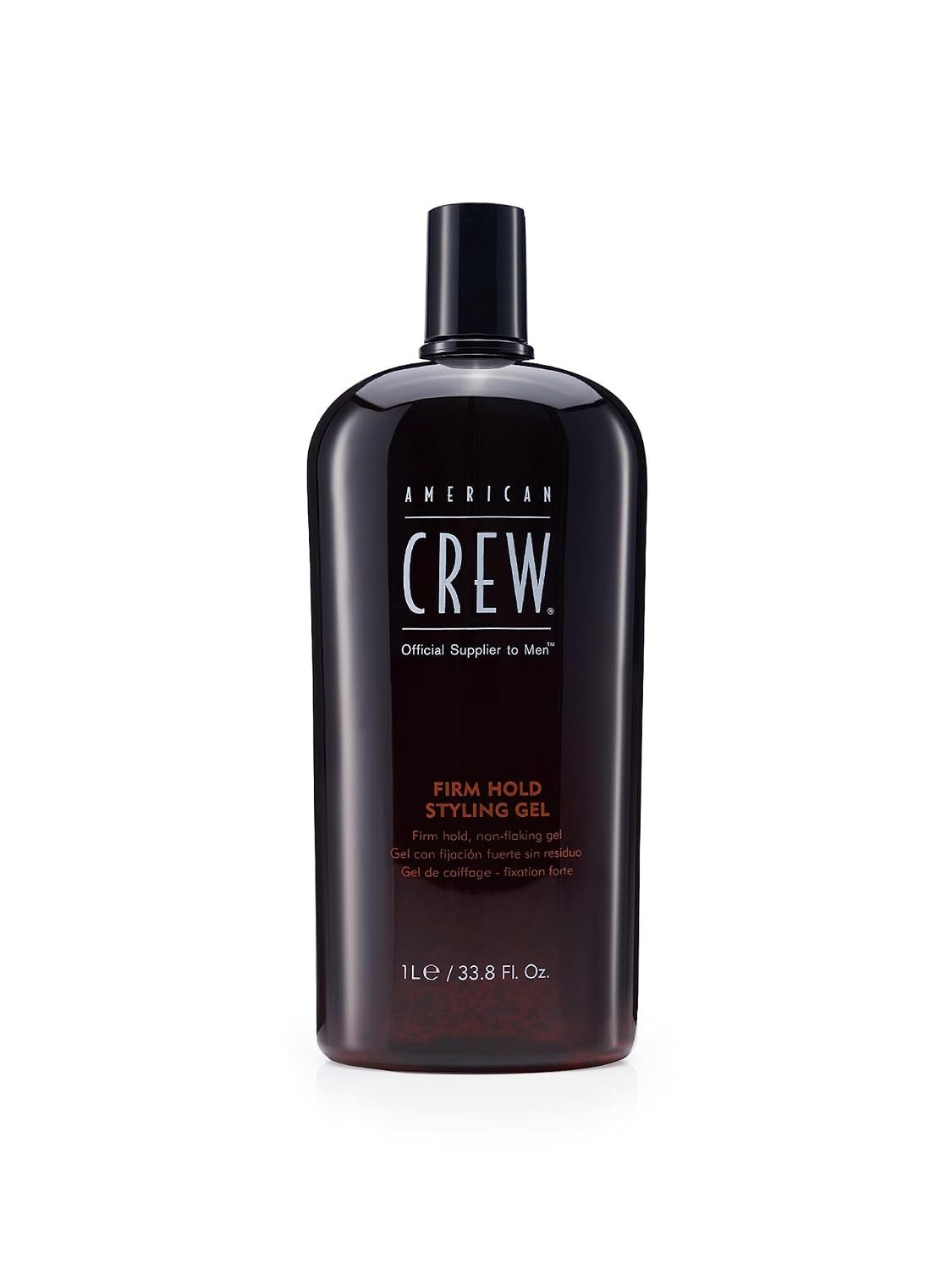 American Crew Men’s Styling Gel, Firm Hold & High Shine, 33.8 fl oz