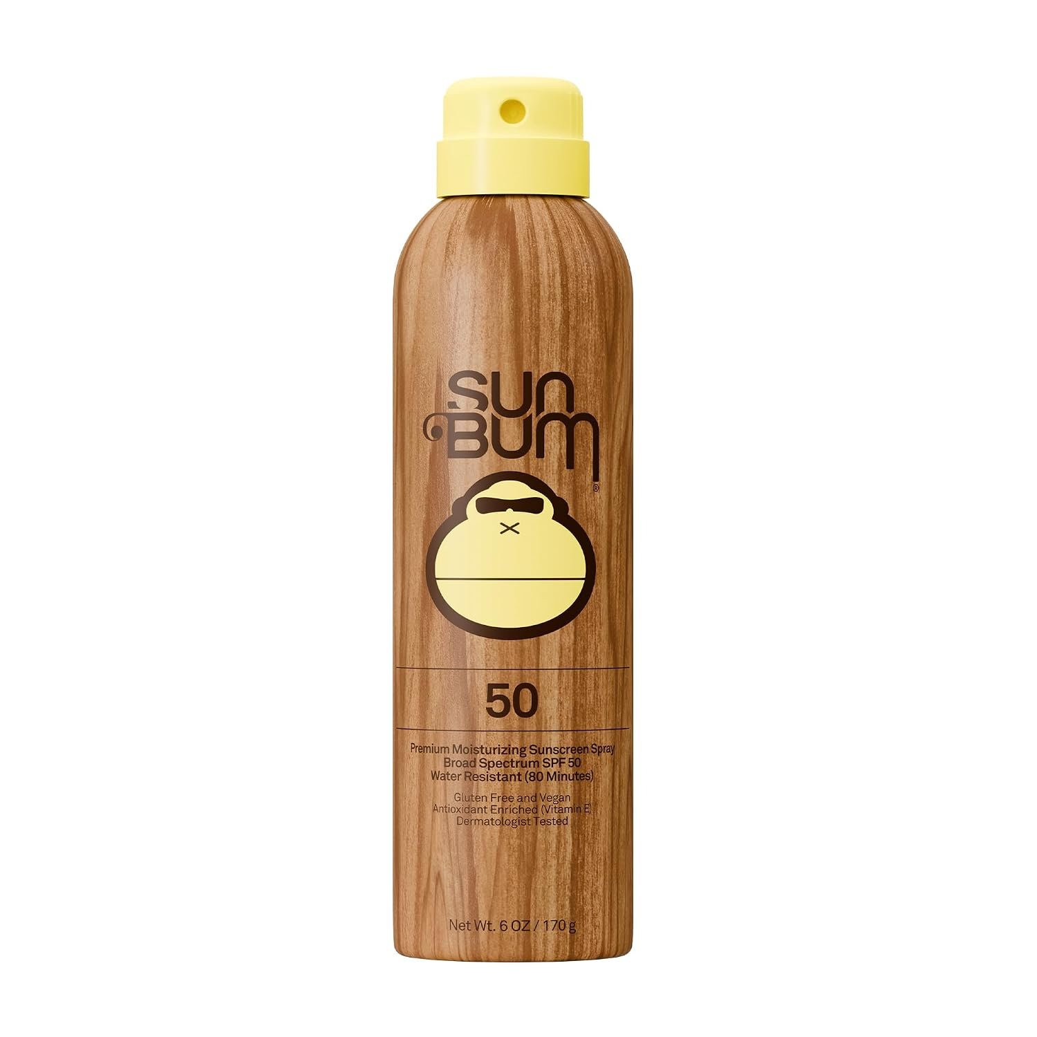 Sun Bum Original SPF 50 Broad Spectrum Sunscreen Body Spray – 6 oz