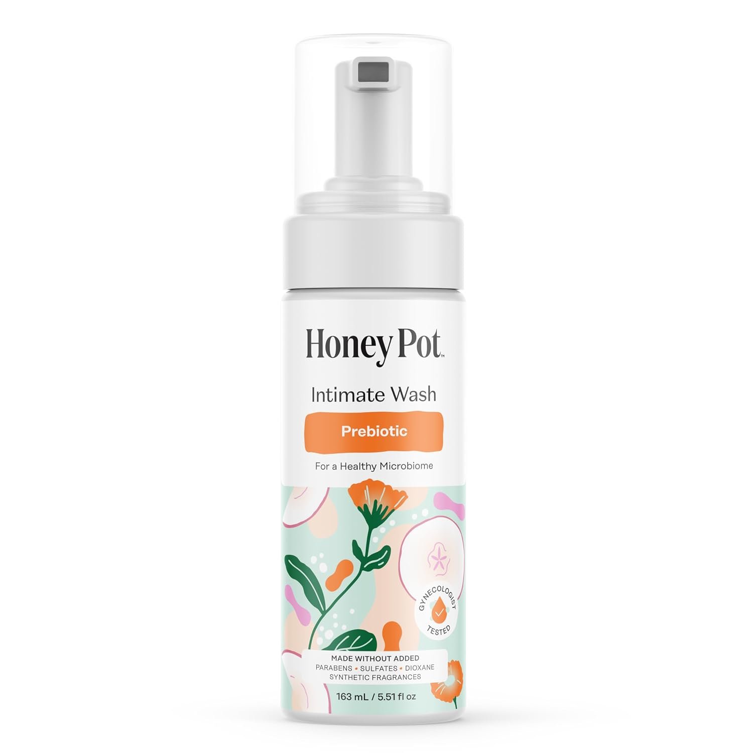 The Honey Pot Company – Feminine Wash – Prebiotic, 5.51 Fl Oz