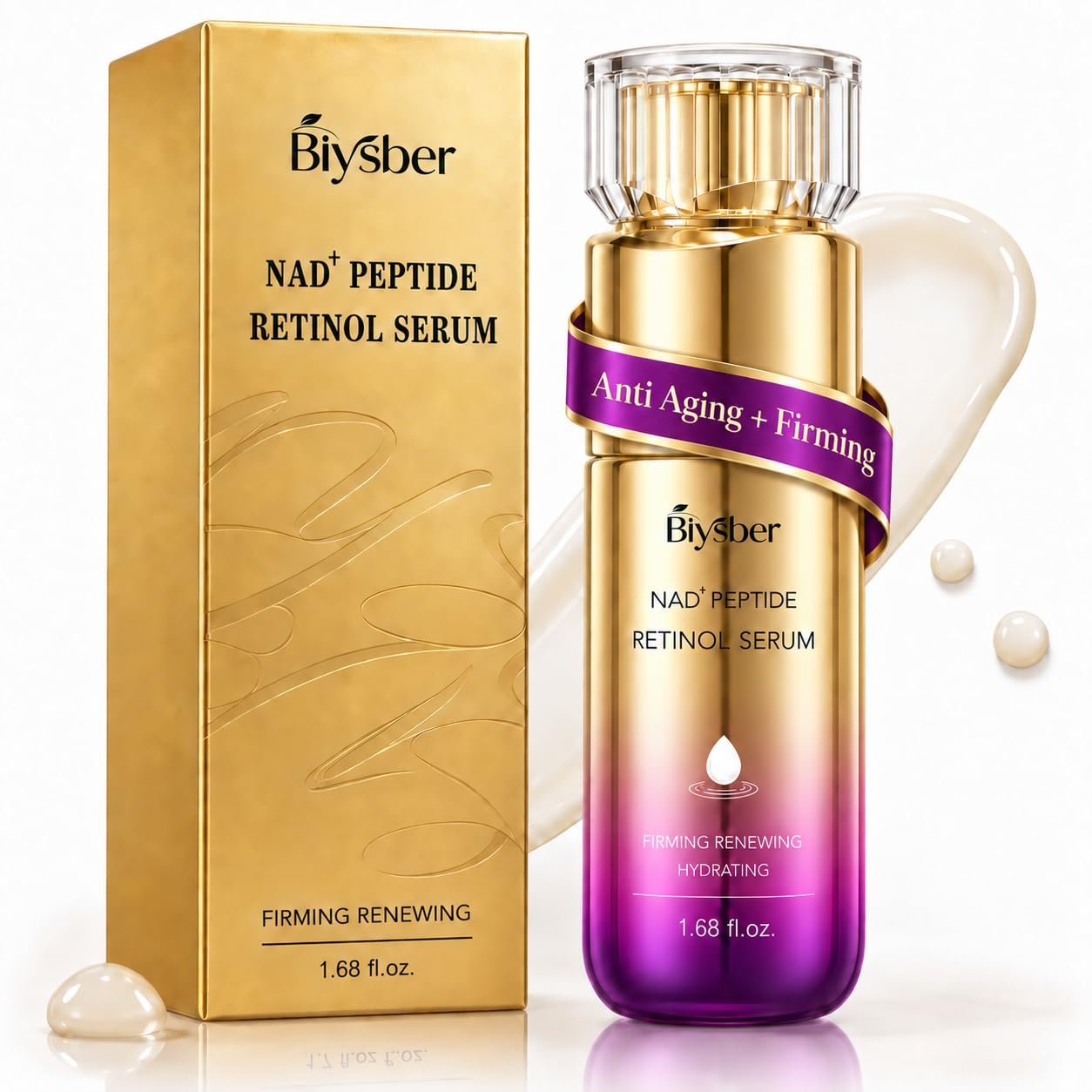 Retinol Serum for Face, Firming Anti-Wrinkle Treatment