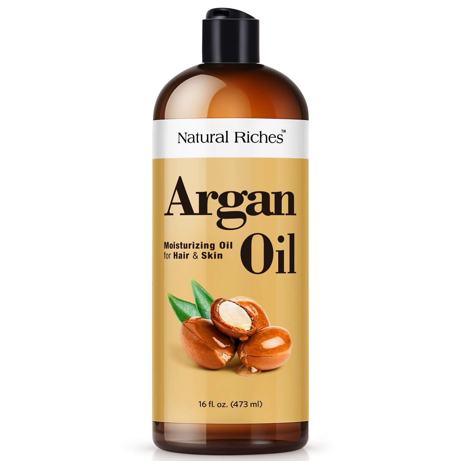 Moroccan Argan Oil 16 Fl Oz Deep Moisturizing Hair & Skin Oil