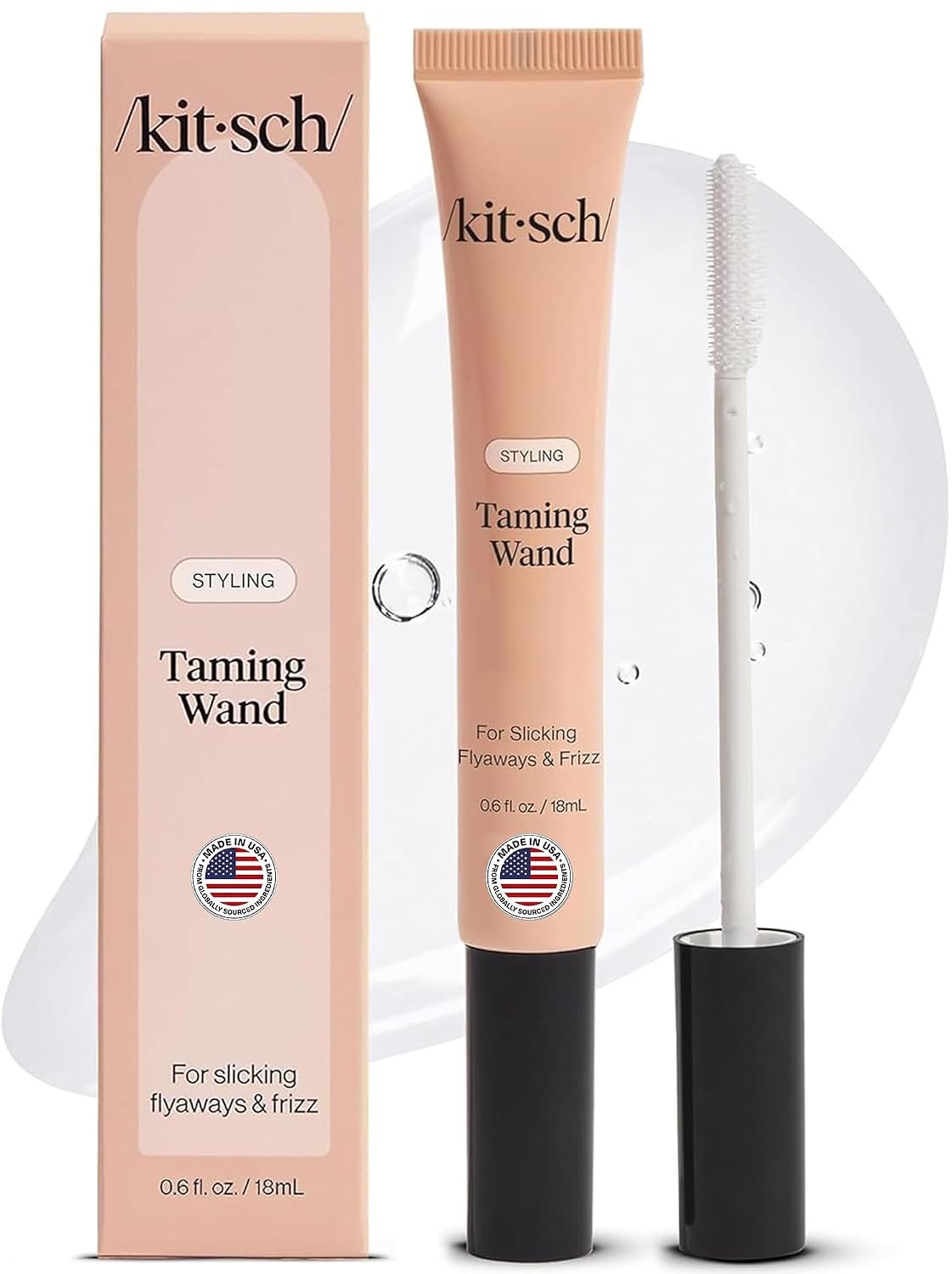 Kitsch Hair Taming Wand – With Biotin, Aloe & Vitamin E – 18mL