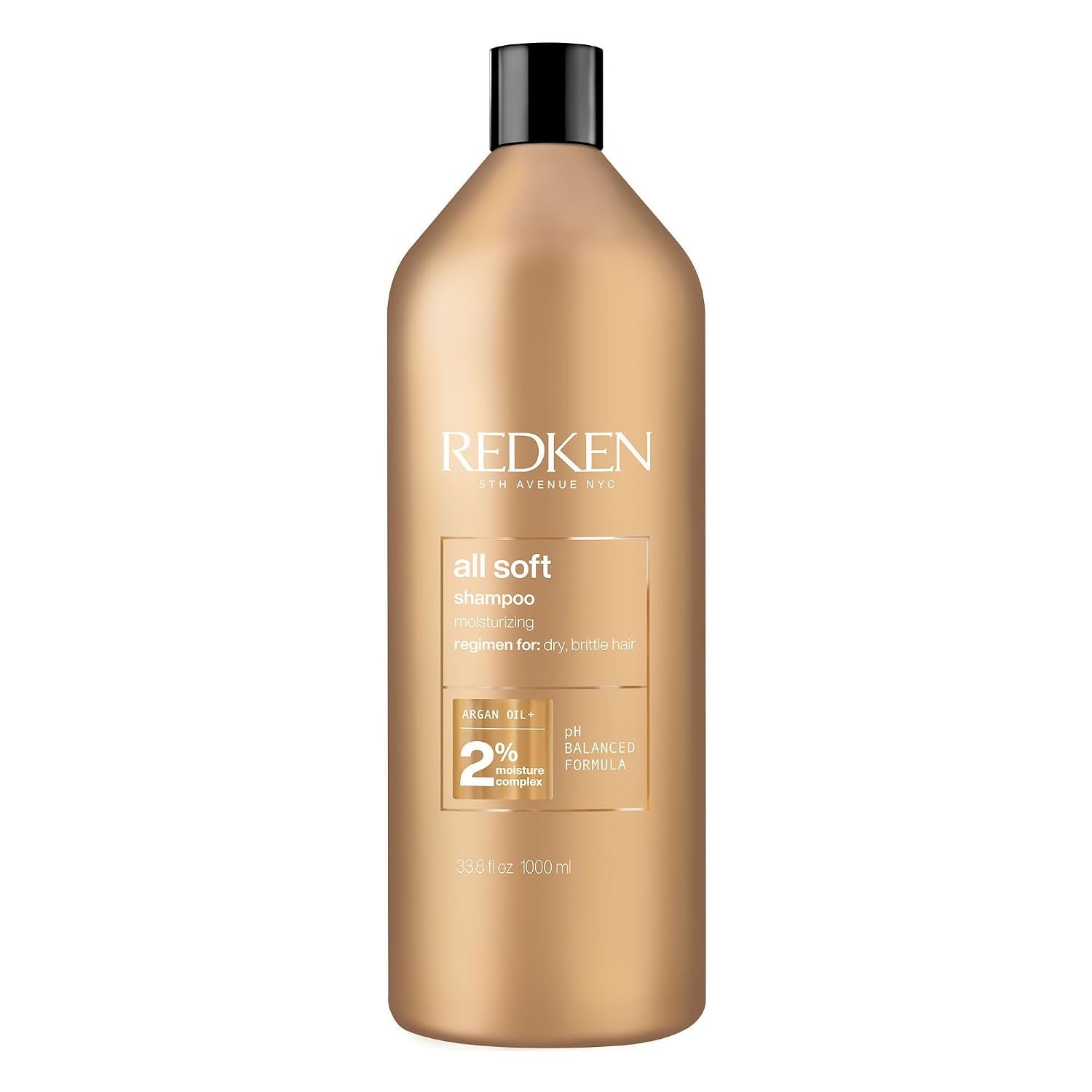 Redken All Soft Shampoo – For Dry, Brittle Hair