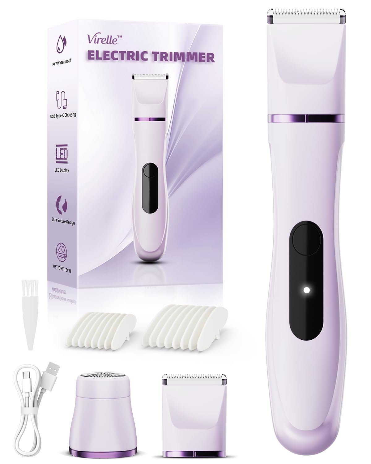 Bikini Trimmer for Women – Electric Razors for Women, Hair Removal Epilator
