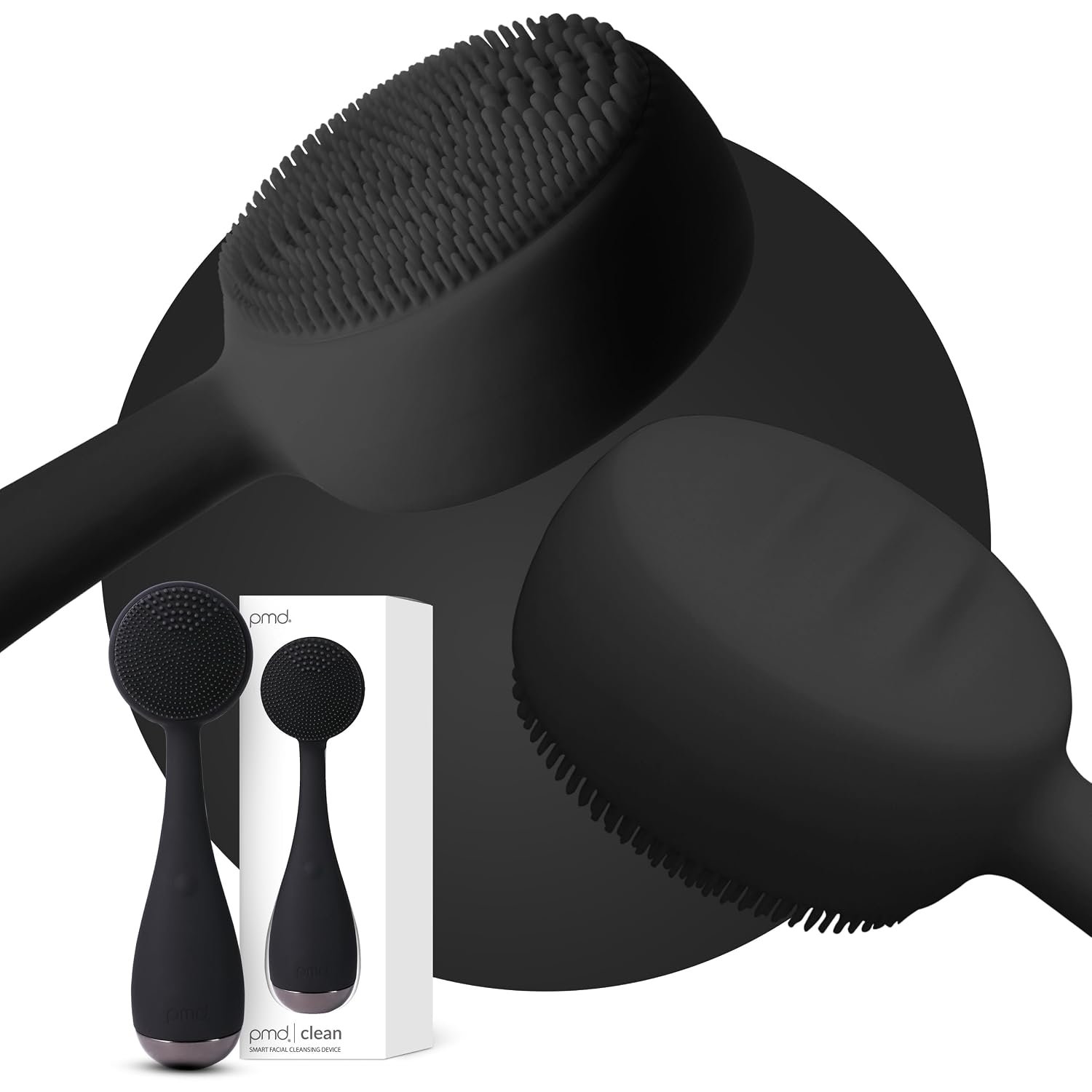 PMD Beauty Clean Facial Cleansing Brush – Waterproof Silicone Face Cleanser with Sonic Technology
