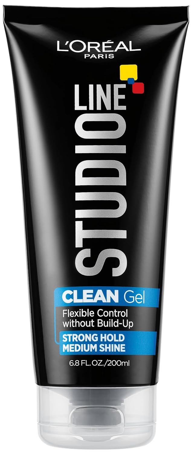 L’Oreal Paris Studio Line Clear Minded Clean Gel – Strong Hold 6.8 fl; oz.