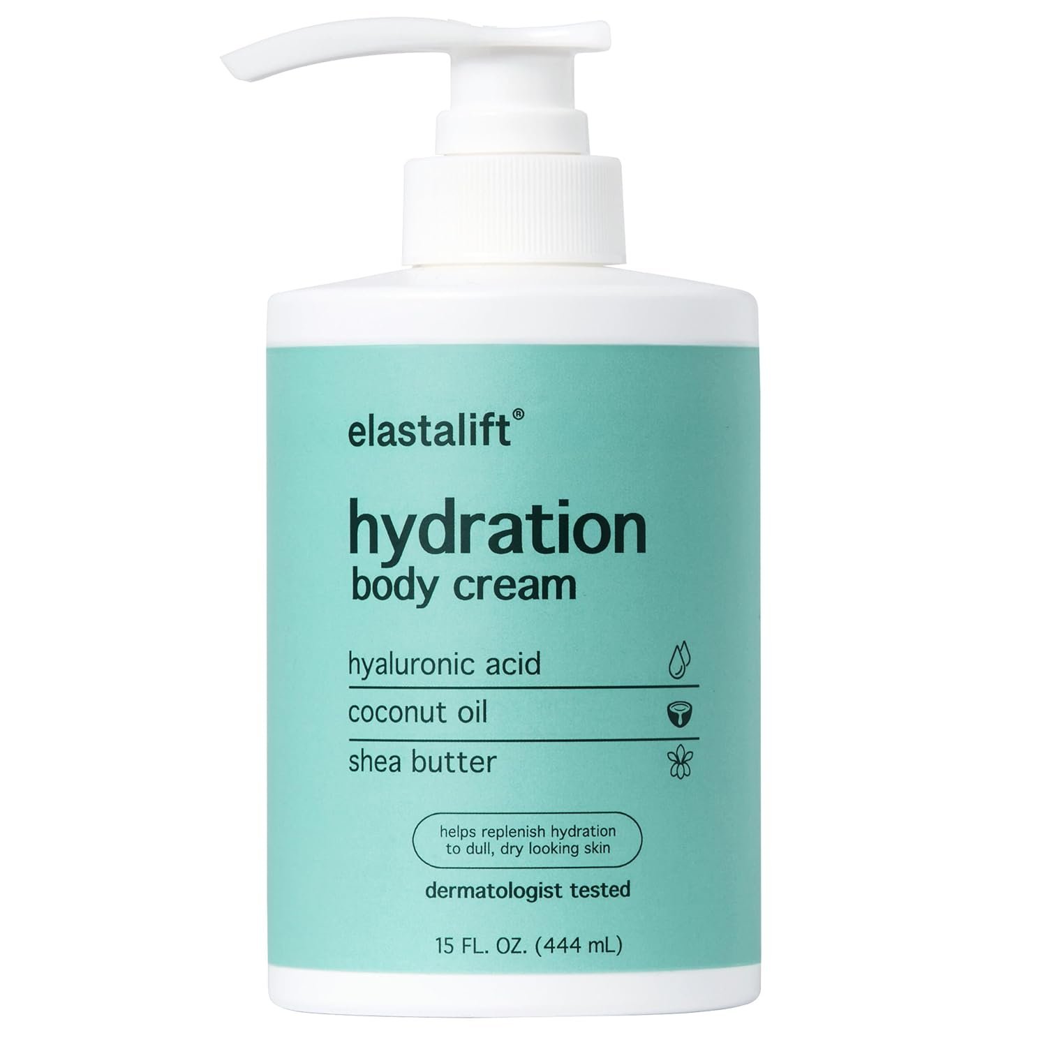 Elastalift Hyaluronic Acid Moisturizer Body Lotion | Anti Aging Skin Care Body Cream & Face Lotion Diminishes Look Of Wrinkles, Sagging Skin, Dry Skin, 15 Fl Oz