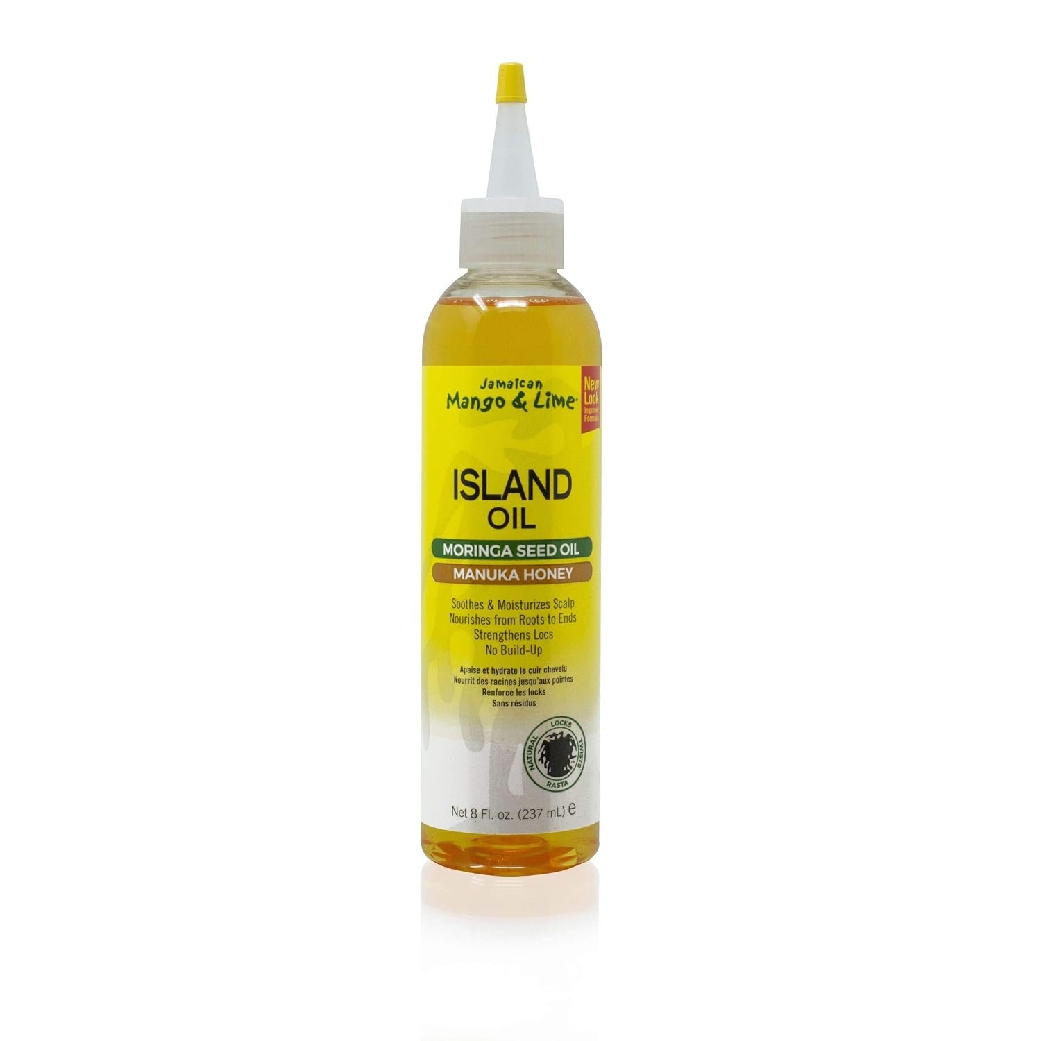 Jamaican Mango & Lime”Island Oil, Scalp Oil” – 8 Oz,Pack of 2