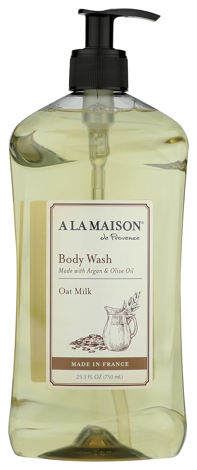 A LA MAISON Oak Milk Body Wash, Plant-Based, Vegan, SLS & Paraben Free