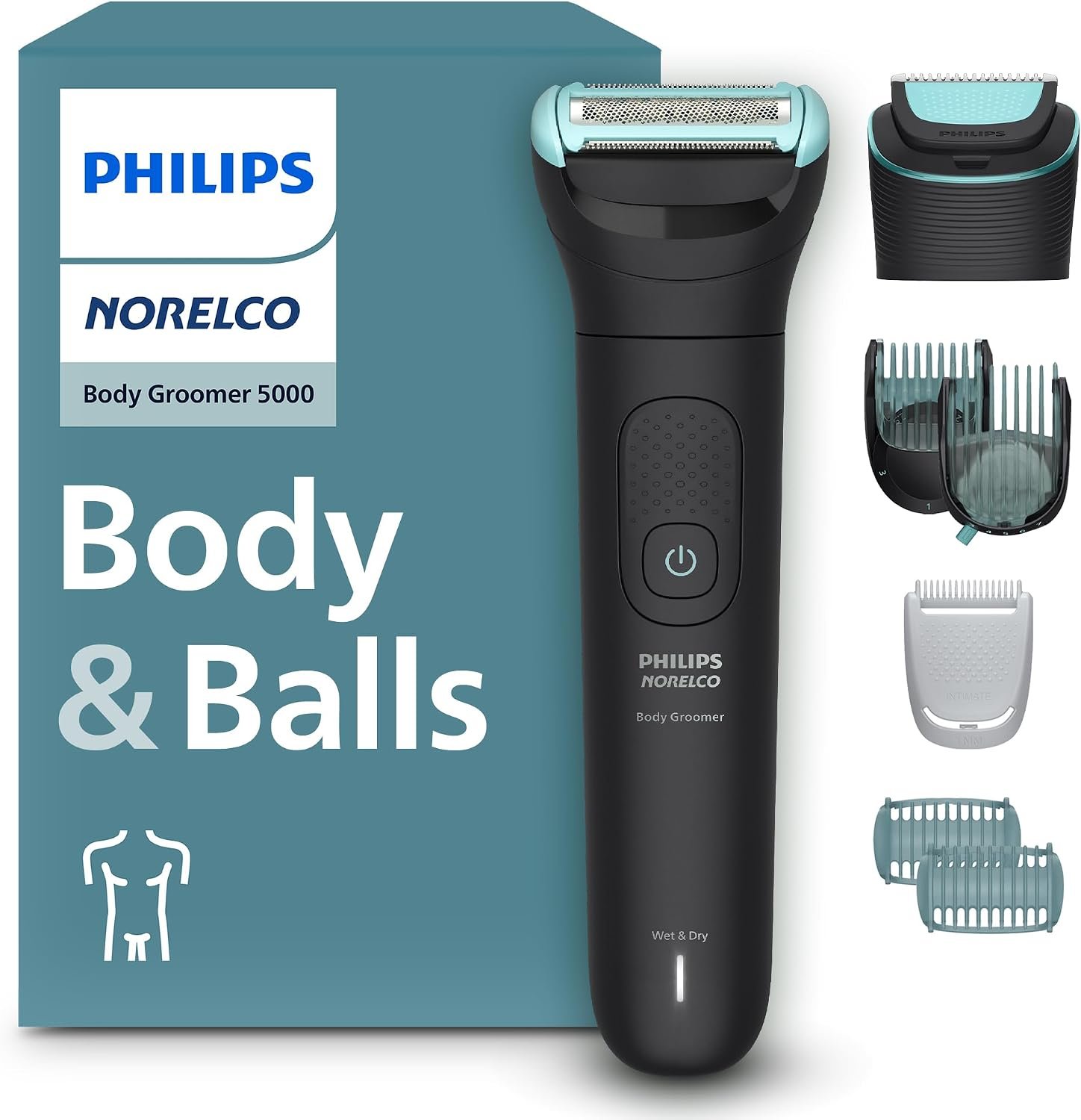 Philips Norelco OneBlade Pro 360 Face + Body Trimmer and Shaver