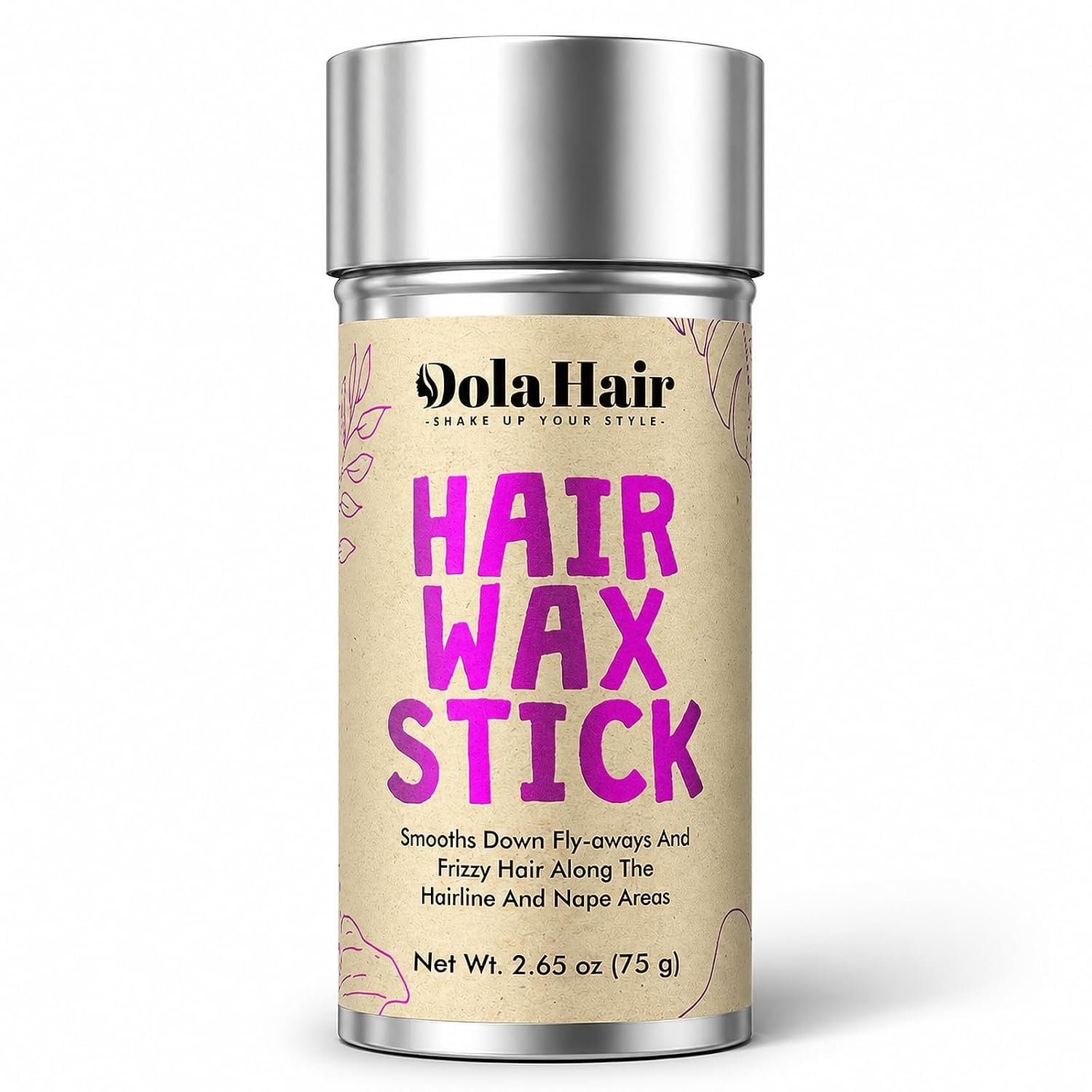 Dolahair Hair Wax Stick – Flyaway Control Styling Pomade for Kids, Women