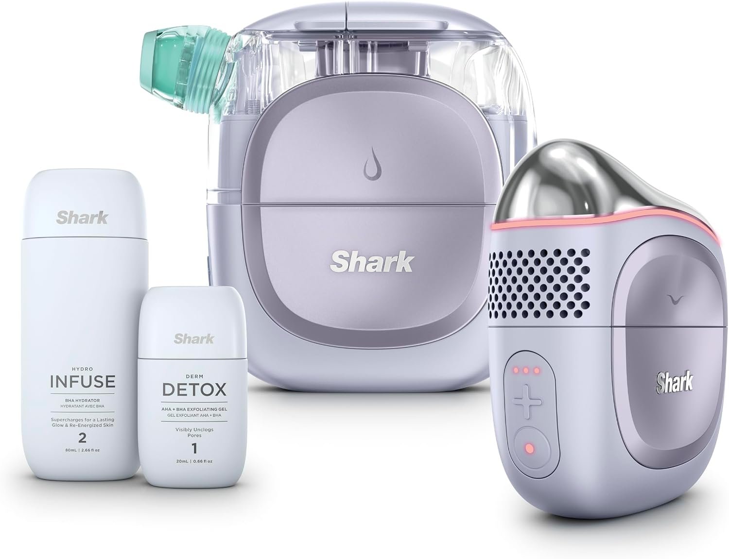 Shark FacialPro Glow + DePuffi 2-in-1 Facial & Contrast Therapy, FH320PL