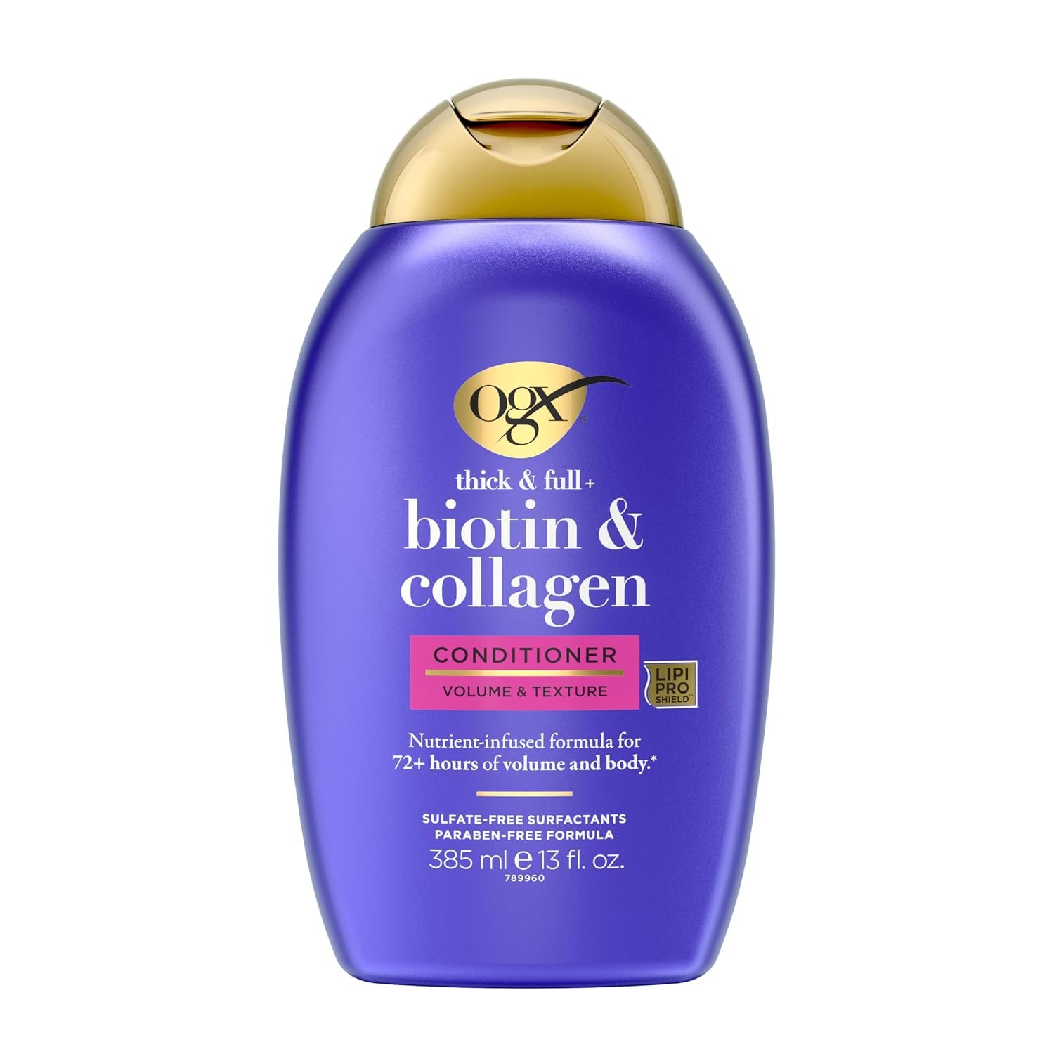 OGX Thick & Full + Biotin & Collagen Volumizing Conditioner, 13 fl oz