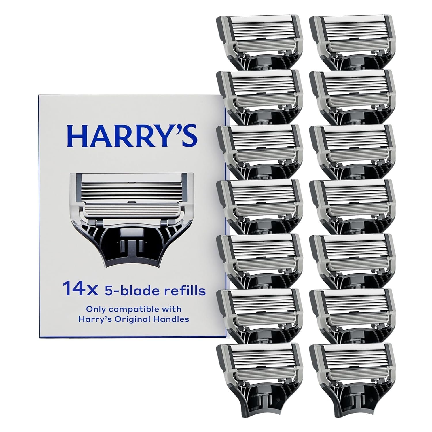 Harry’s Original Razor Blades for Men – 14 Count