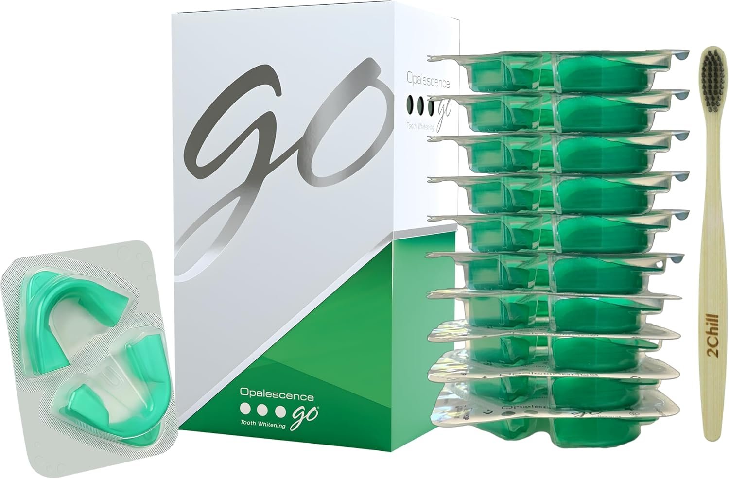 Opalescence GO 15 Teeth Whitening Trays – Hydrogen Peroxide – 5194-T