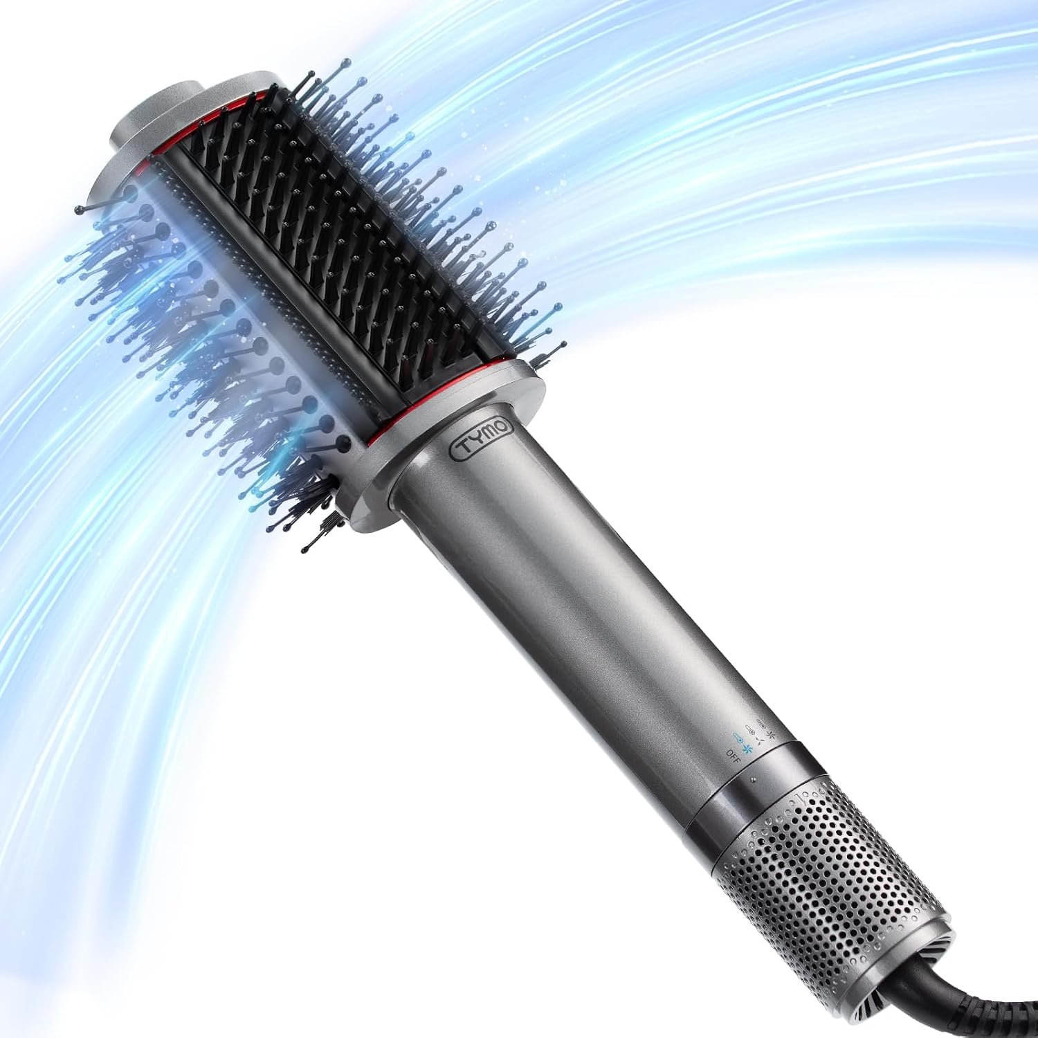 TYMO 4.0 Hair Blow Dryer Brush, Lightweight Ionic Blowout Hair Dryer Brush