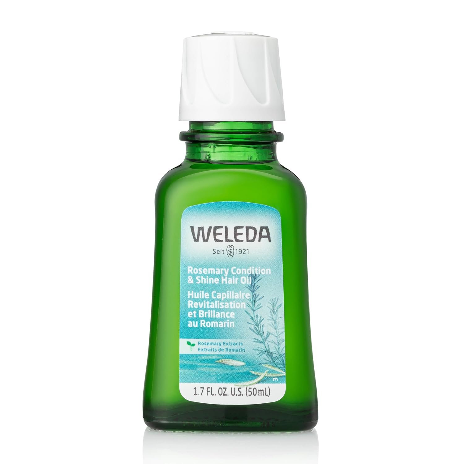 Weleda Rosemary Conditioning Hair Oil, 1.7 Fl Oz (Pack of 1)