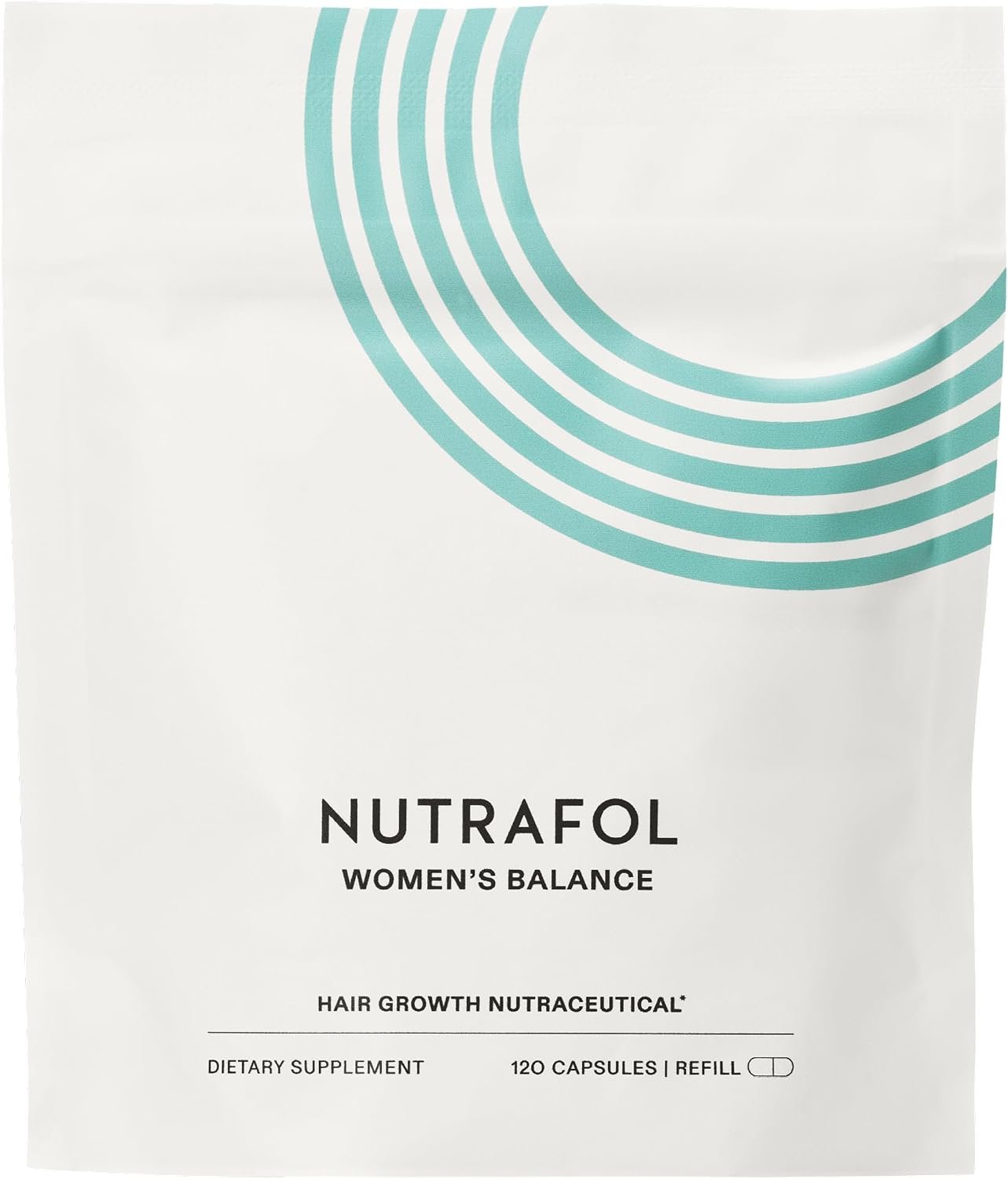 Nutrafol Women’s Balance Hair Growth Supplements, Age 45+, 1-Month Pouch