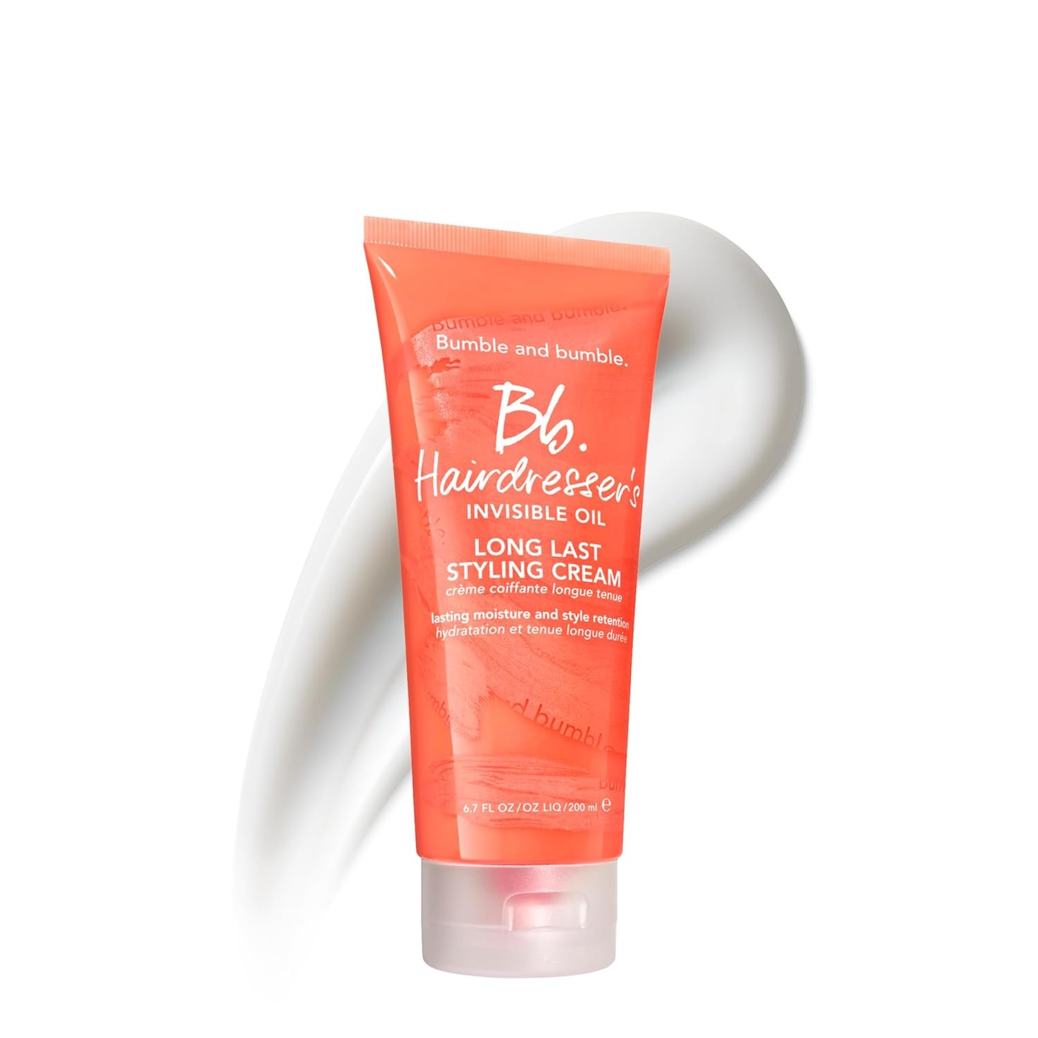 Bumble and bumble. Hairdresser’s Invisible Oil Long Last Styling Cream | Hydrating Anti Frizz Color Safe | For All Curly Wavy Straight Hair Types | With Argan, Coconut + Grapeseed Oil